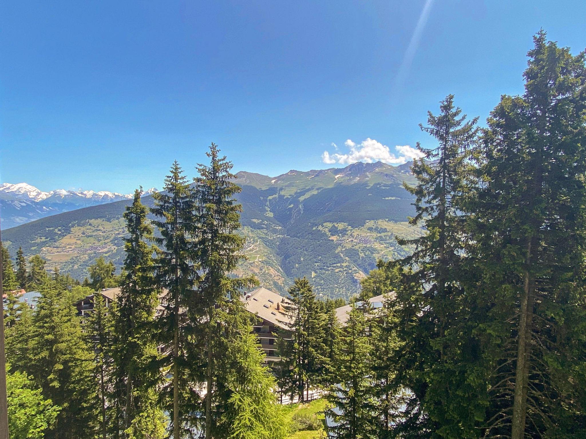 Foto 11 - Appartamento a Vex con piscina e vista sulle montagne