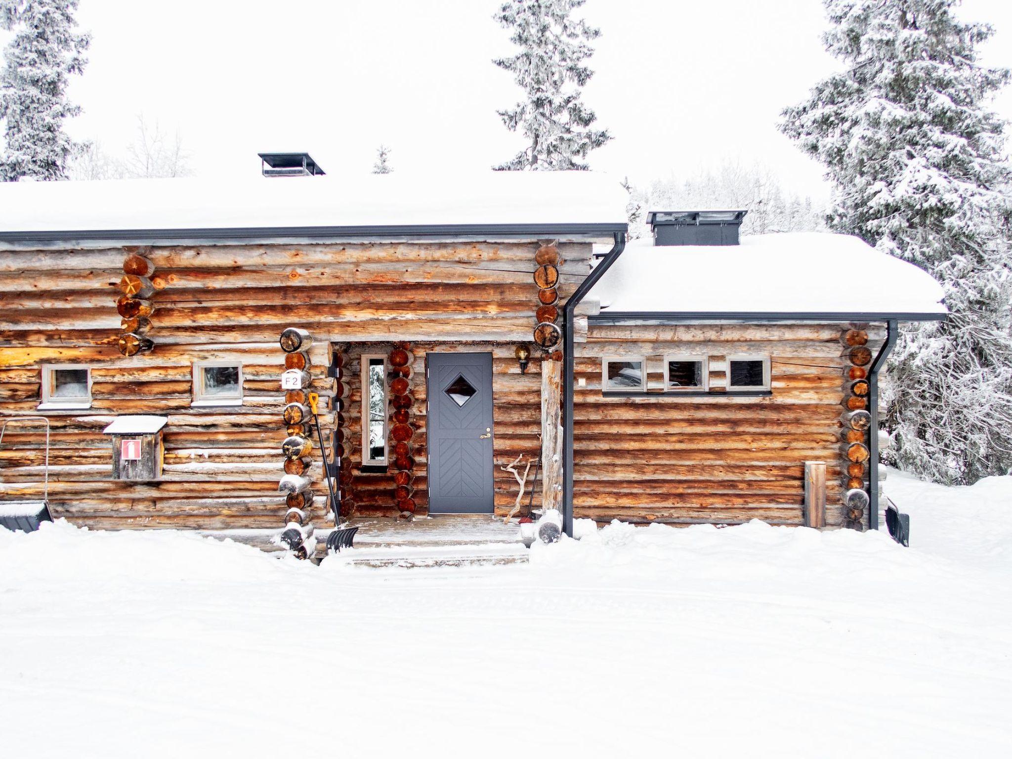 Foto 2 - Haus mit 1 Schlafzimmer in Kuusamo mit sauna und blick auf die berge