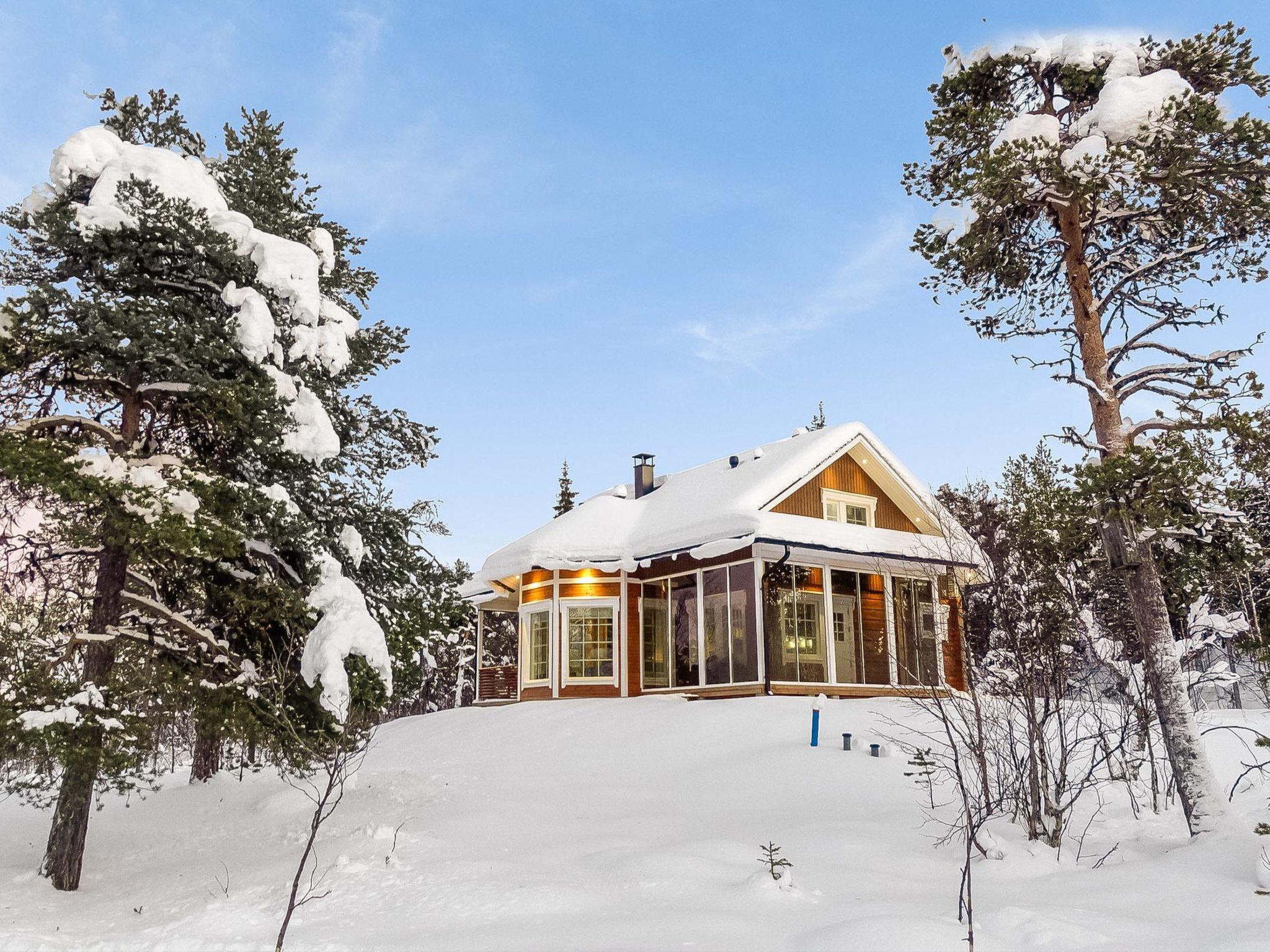 Foto 34 - Casa de 2 quartos em Enontekiö com sauna e vista para a montanha