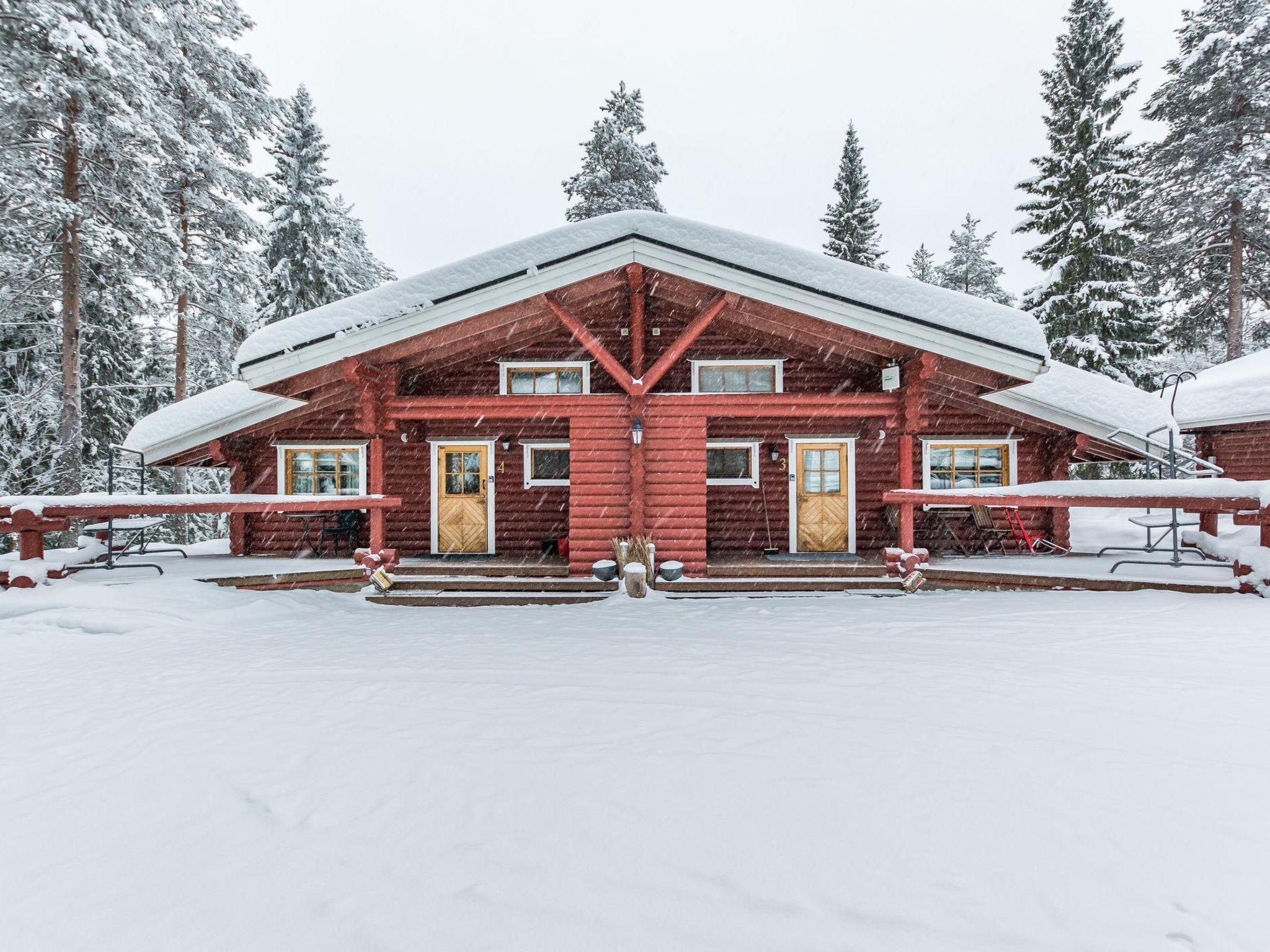 Foto 11 - Haus mit 1 Schlafzimmer in Puolanka mit sauna und blick auf die berge