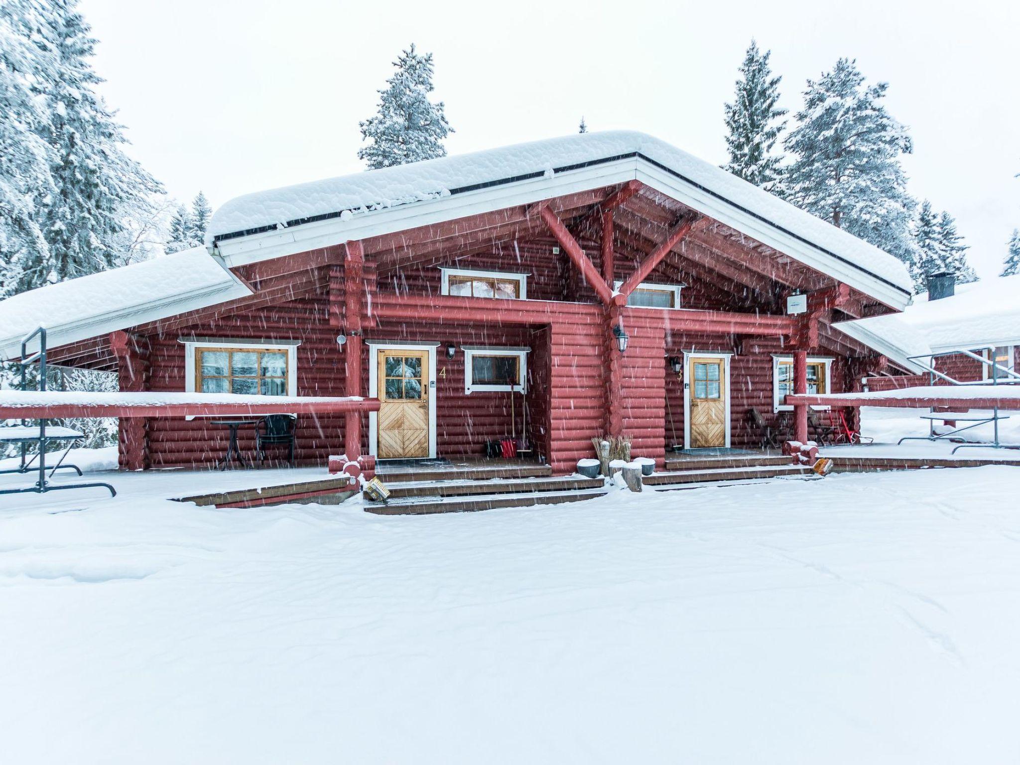 Foto 1 - Haus mit 1 Schlafzimmer in Puolanka mit sauna und blick auf die berge