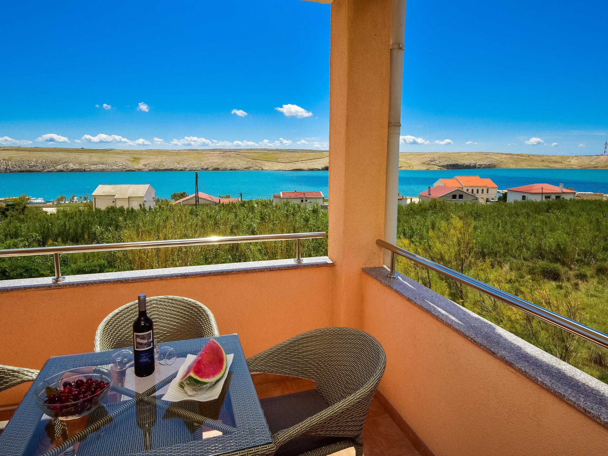 Foto 5 - Apartment mit 1 Schlafzimmer in Pag mit schwimmbad und blick aufs meer