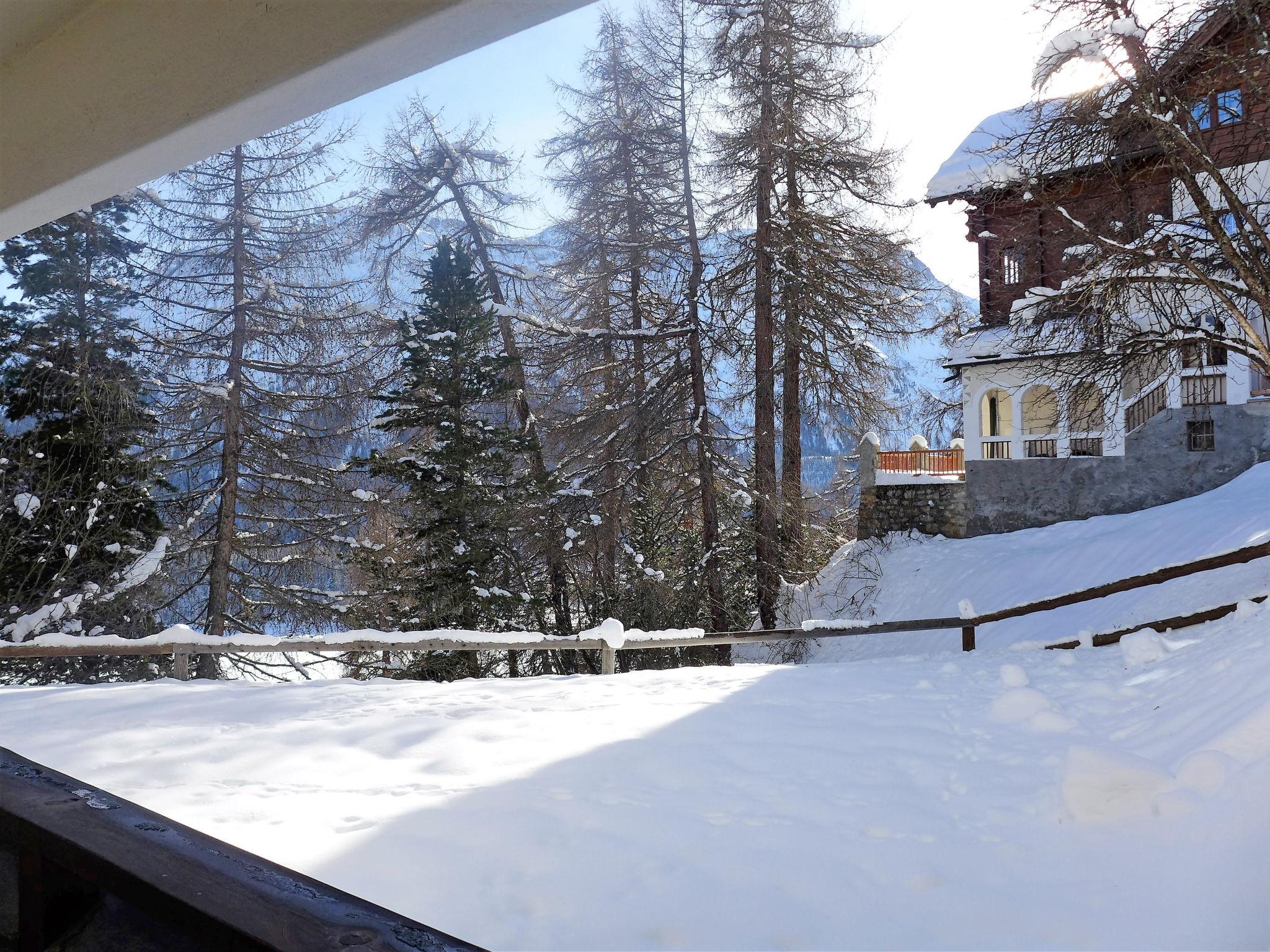 Foto 16 - Appartamento con 2 camere da letto a Sankt Moritz con giardino