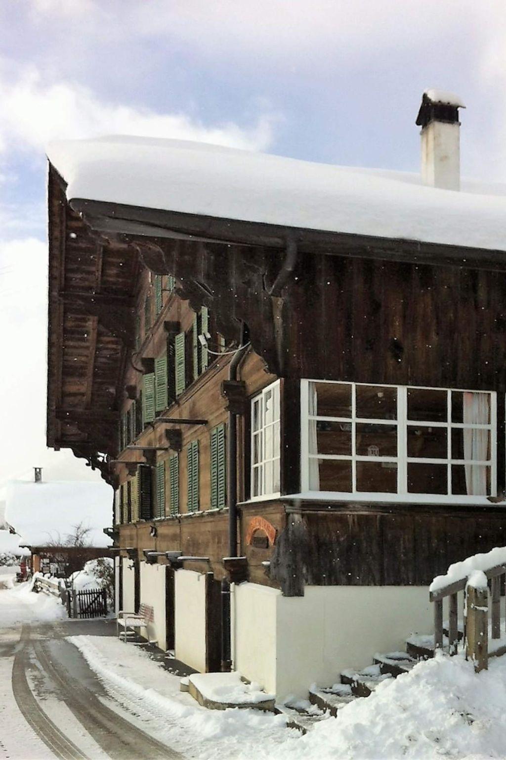 Foto 2 - Apartamento de 5 quartos em Boltigen com jardim e vista para a montanha