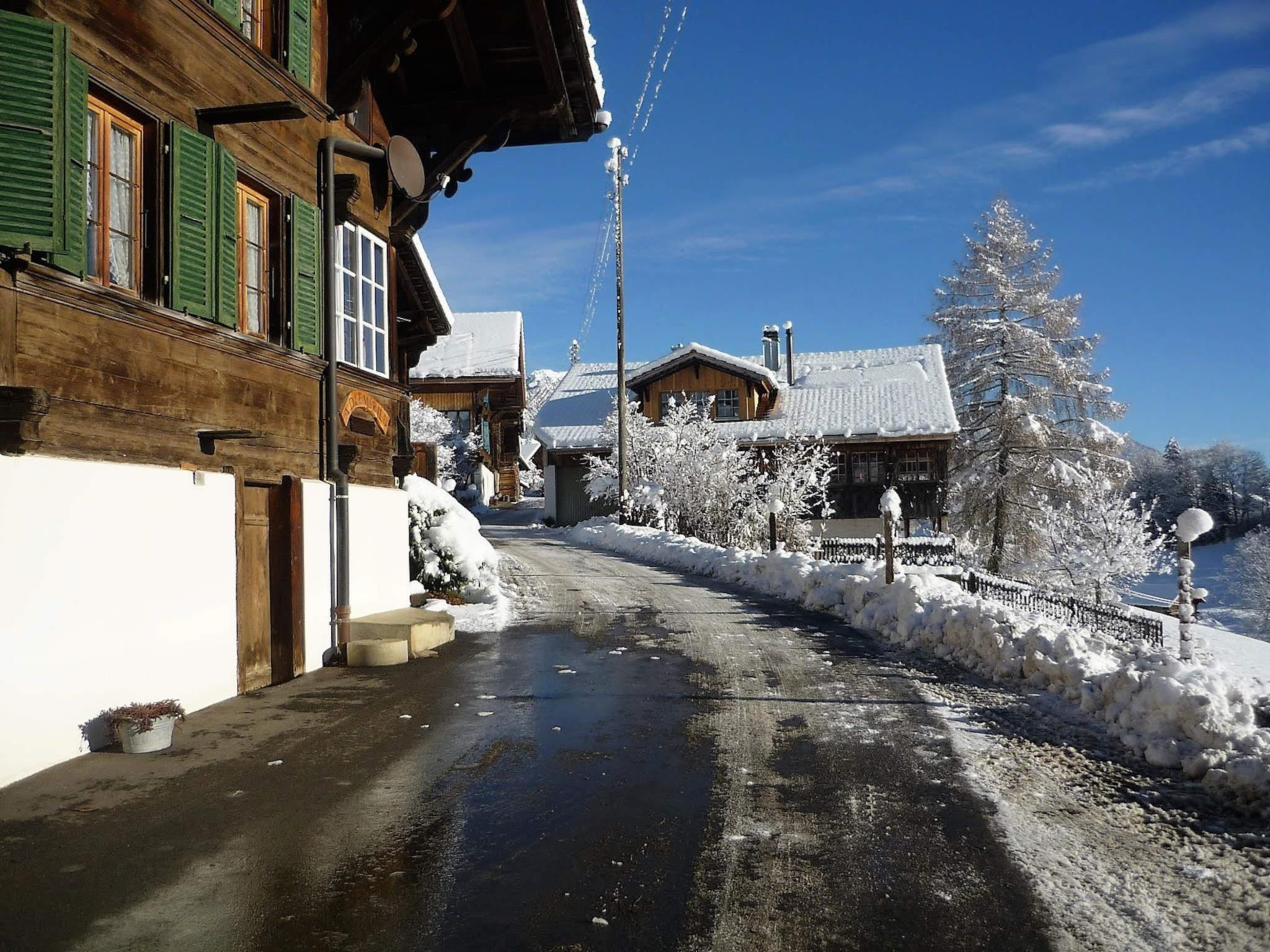 Photo 3 - Appartement de 5 chambres à Boltigen avec jardin et vues sur la montagne