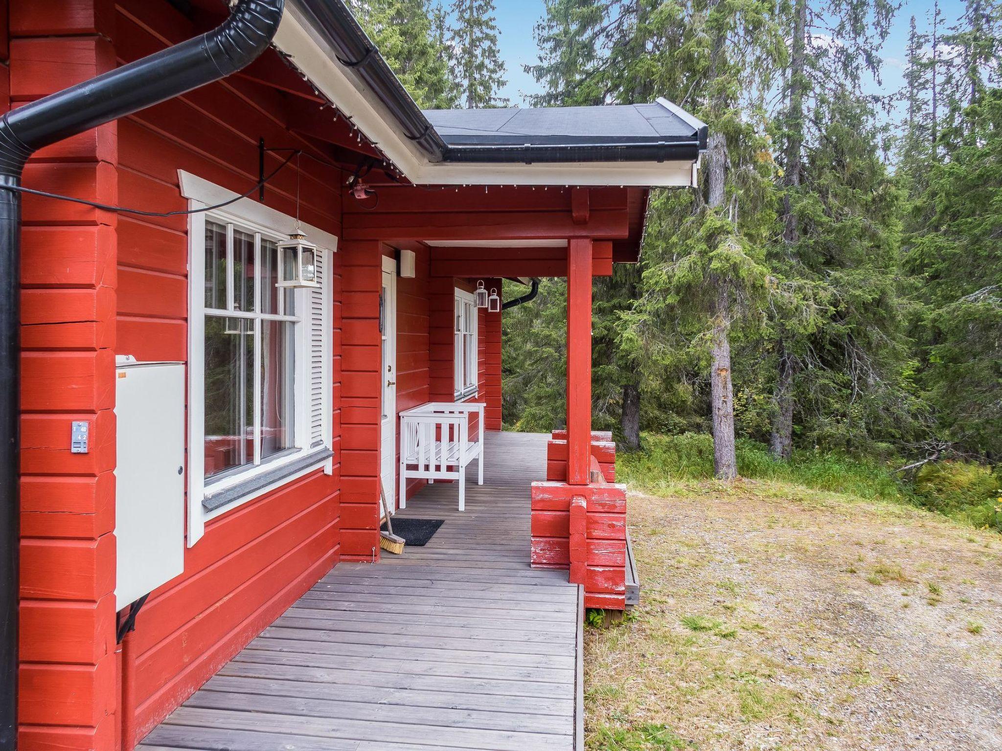 Foto 16 - Haus mit 2 Schlafzimmern in Kuusamo mit sauna und blick auf die berge