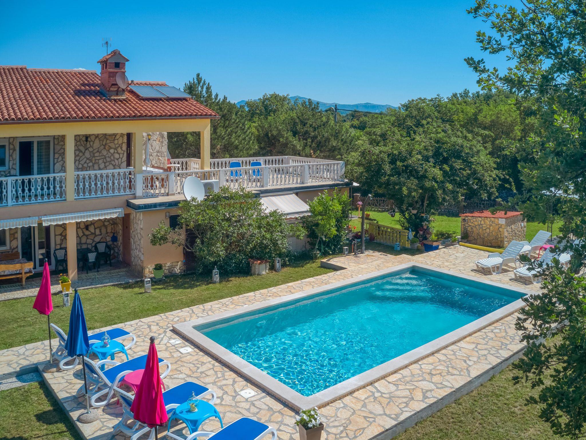 Foto 1 - Casa con 6 camere da letto a Raša con piscina privata e vista mare