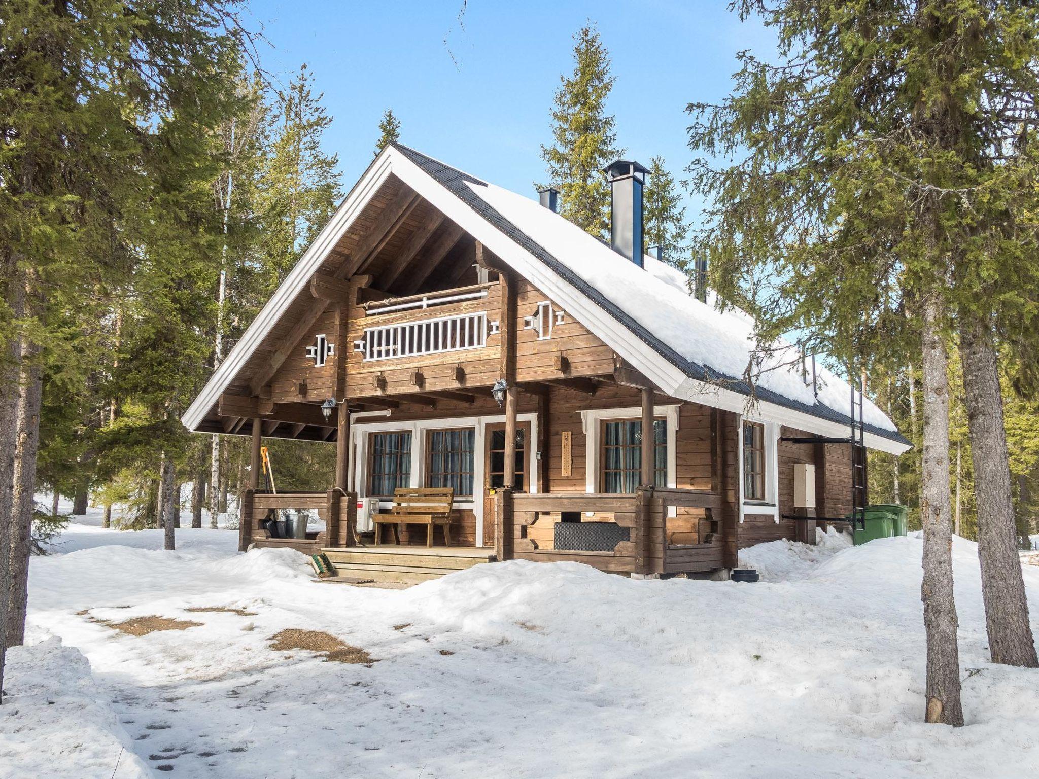 Foto 2 - Haus mit 2 Schlafzimmern in Kuusamo mit sauna und blick auf die berge