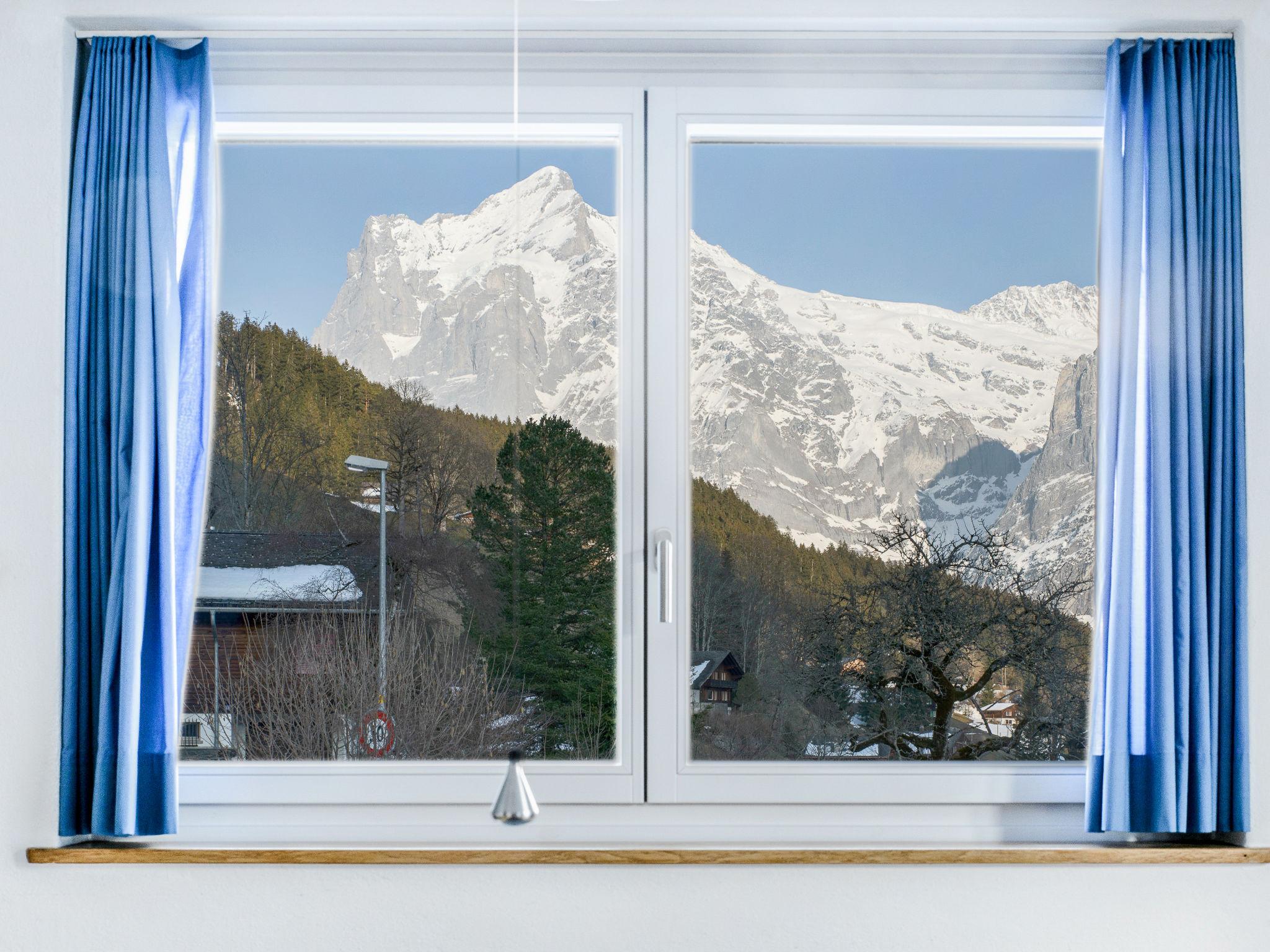 Foto 8 - Apartamento de 1 habitación en Grindelwald con jardín y vistas a la montaña