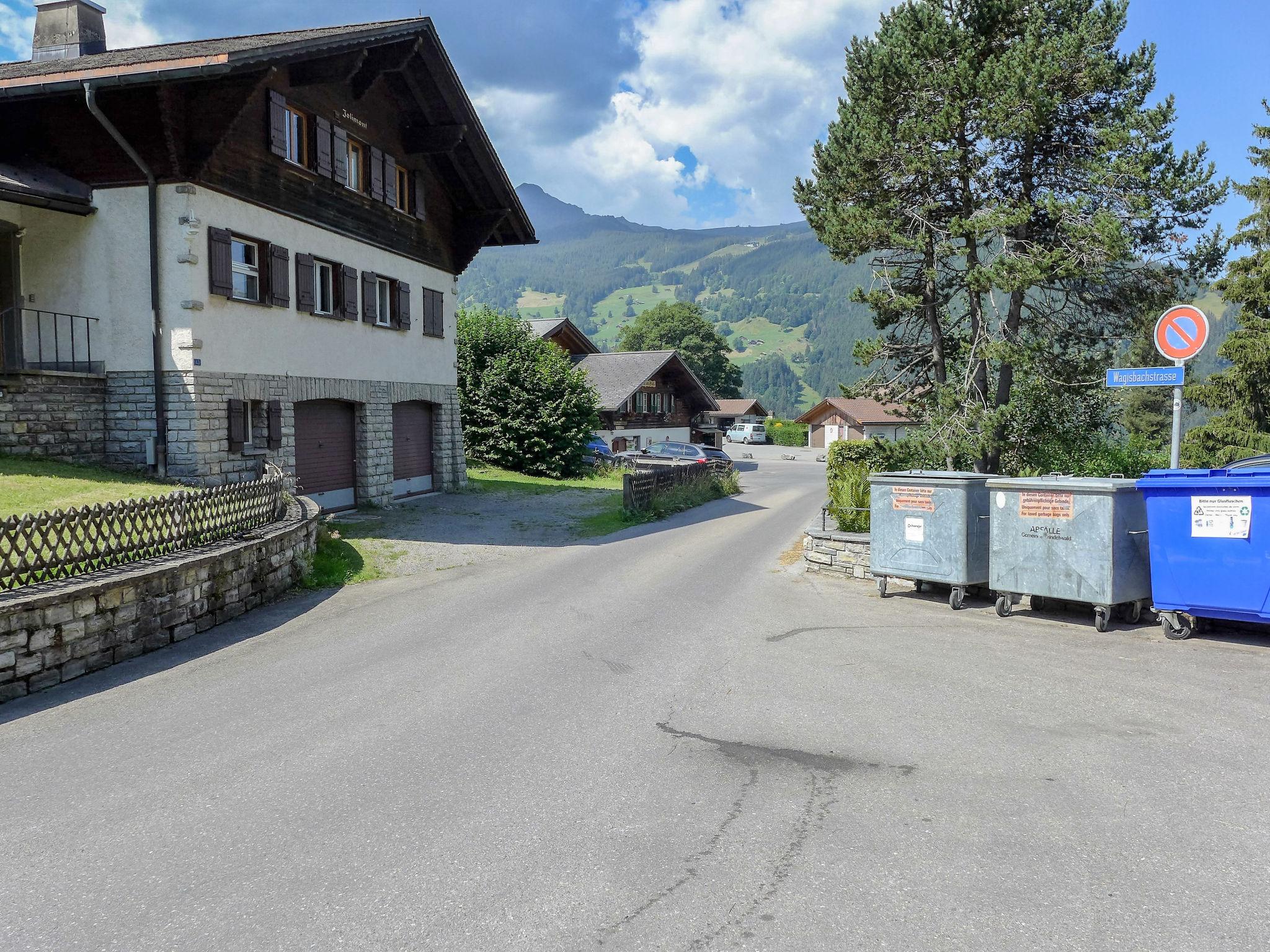 Foto 21 - Apartamento de 1 habitación en Grindelwald con jardín y vistas a la montaña