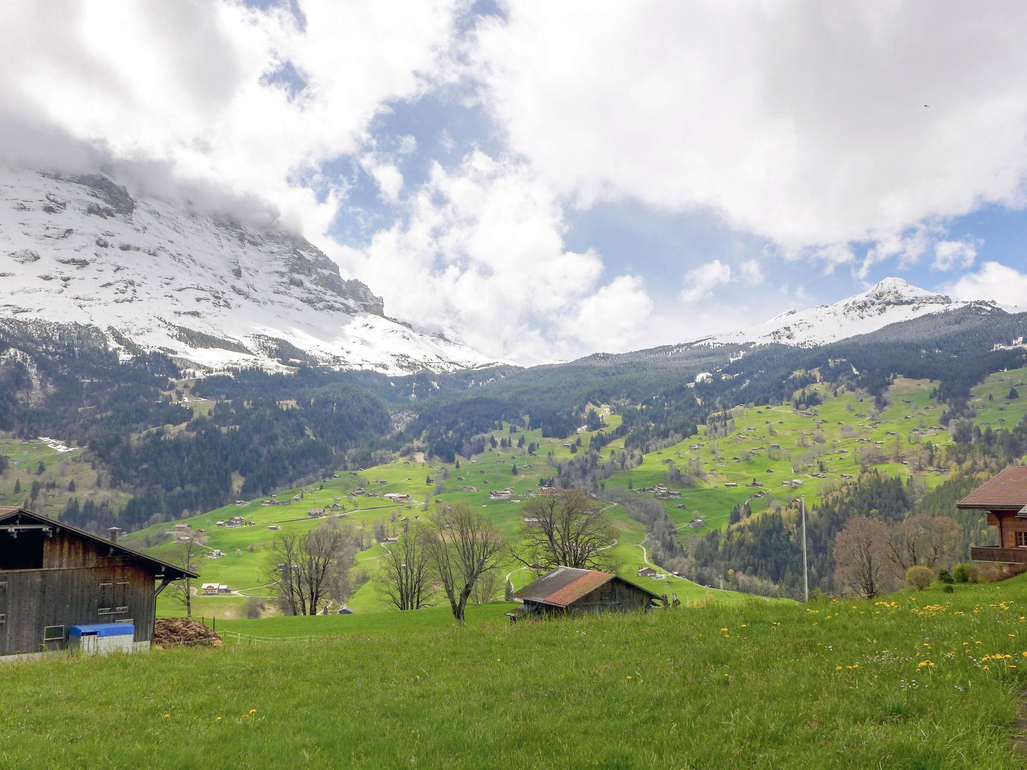 Foto 17 - Apartamento de 1 habitación en Grindelwald con jardín y vistas a la montaña