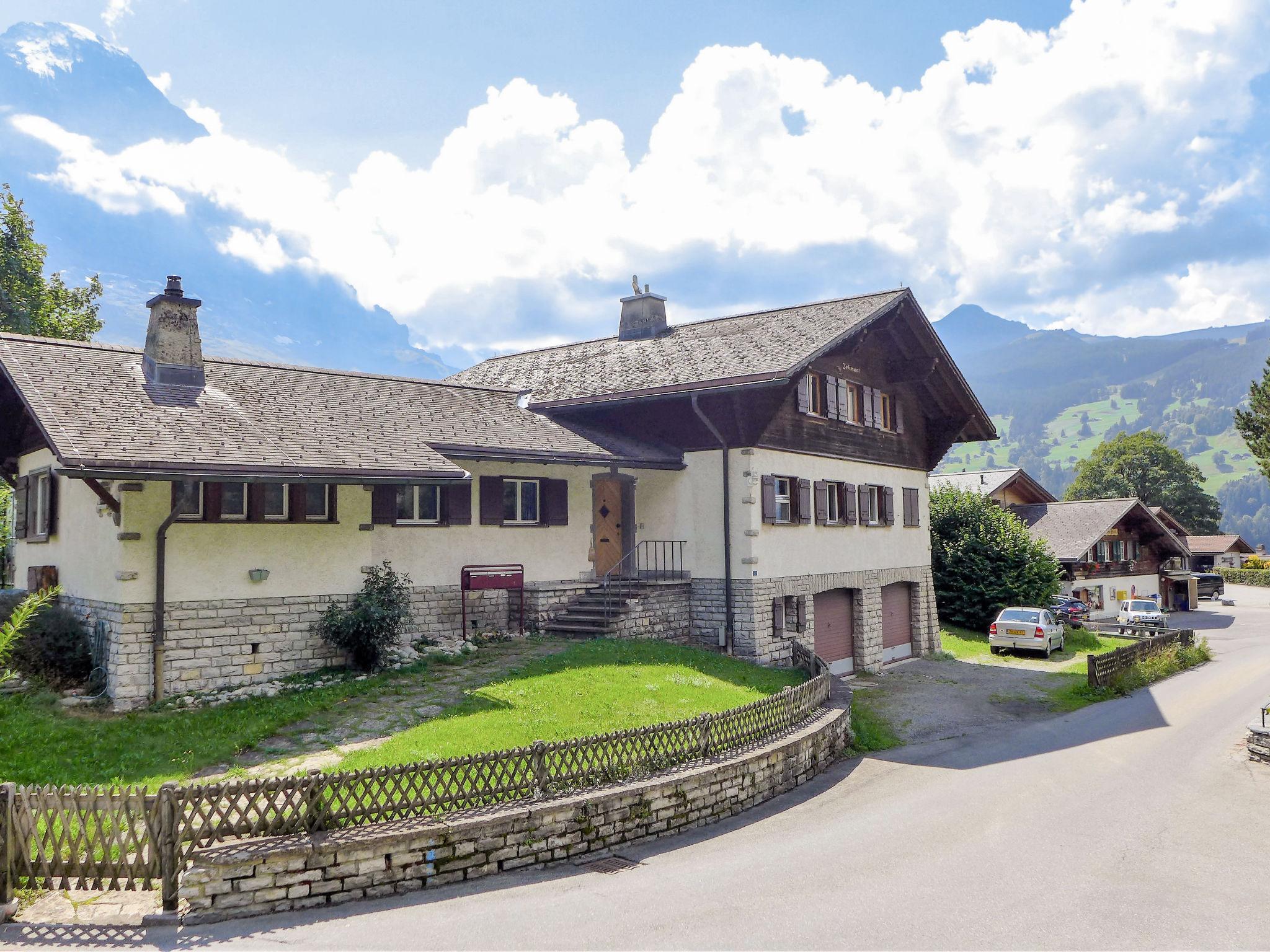 Foto 22 - Apartamento de 1 habitación en Grindelwald con jardín y vistas a la montaña