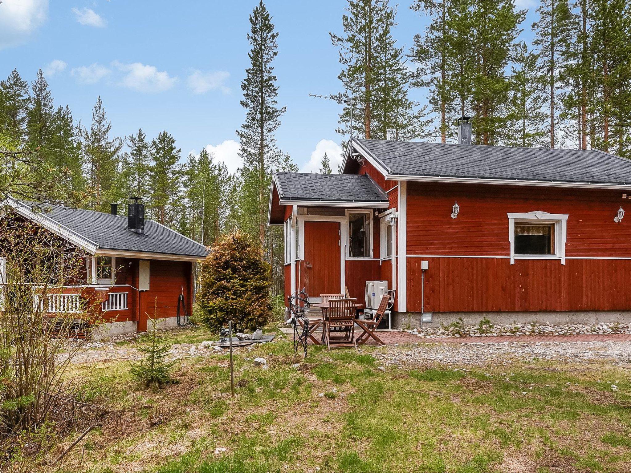 Foto 16 - Haus mit 1 Schlafzimmer in Pudasjärvi mit sauna und blick auf die berge