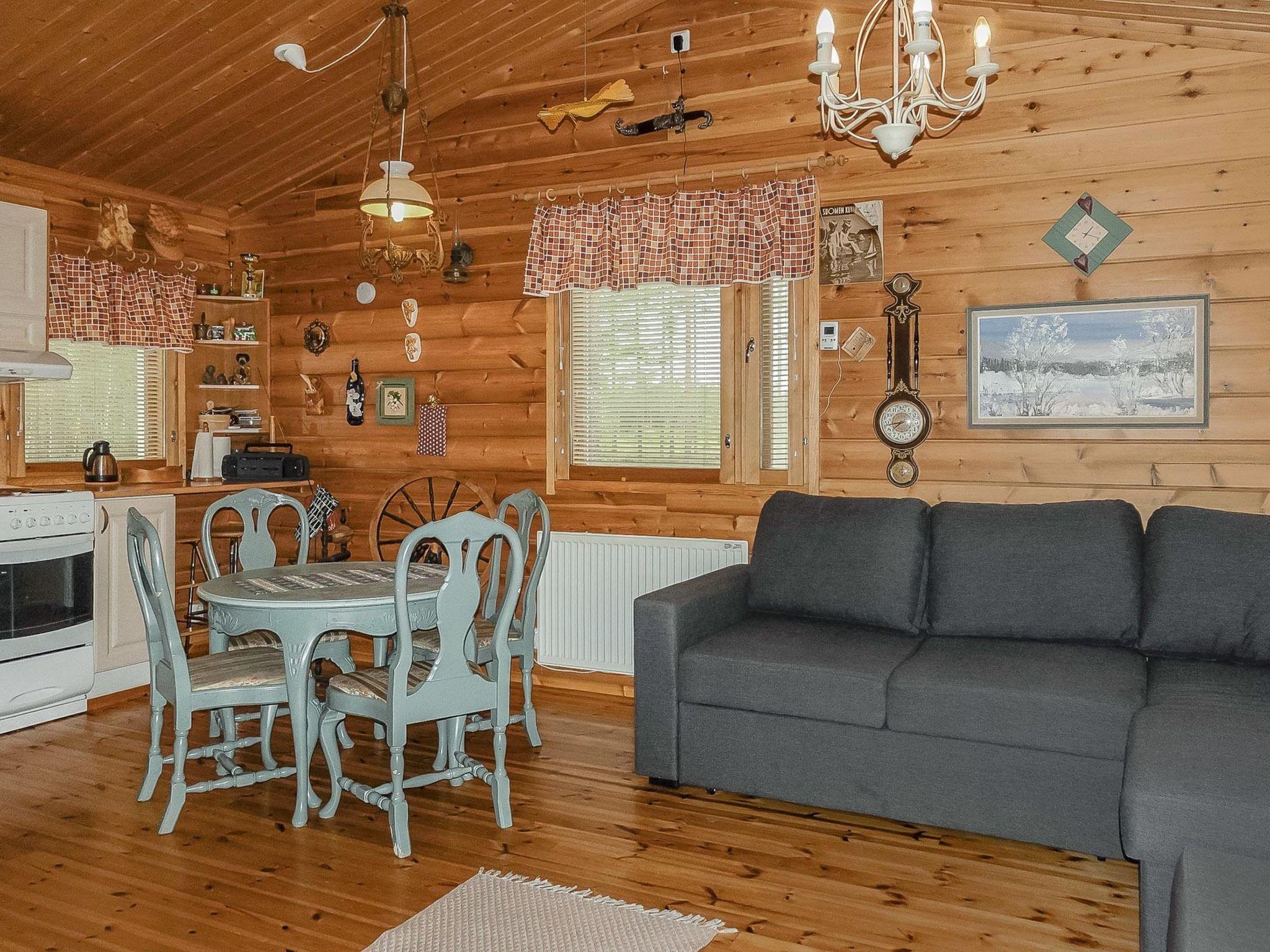 Foto 9 - Casa de 1 habitación en Pudasjärvi con sauna y vistas a la montaña