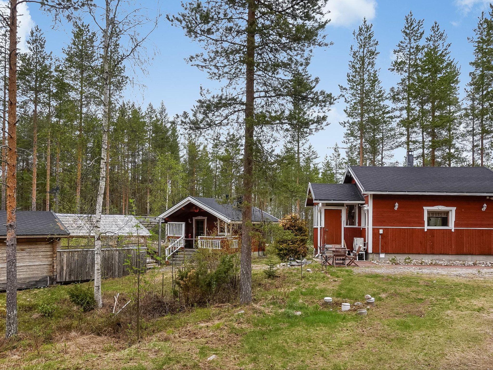 Foto 7 - Casa de 1 habitación en Pudasjärvi con sauna y vistas a la montaña