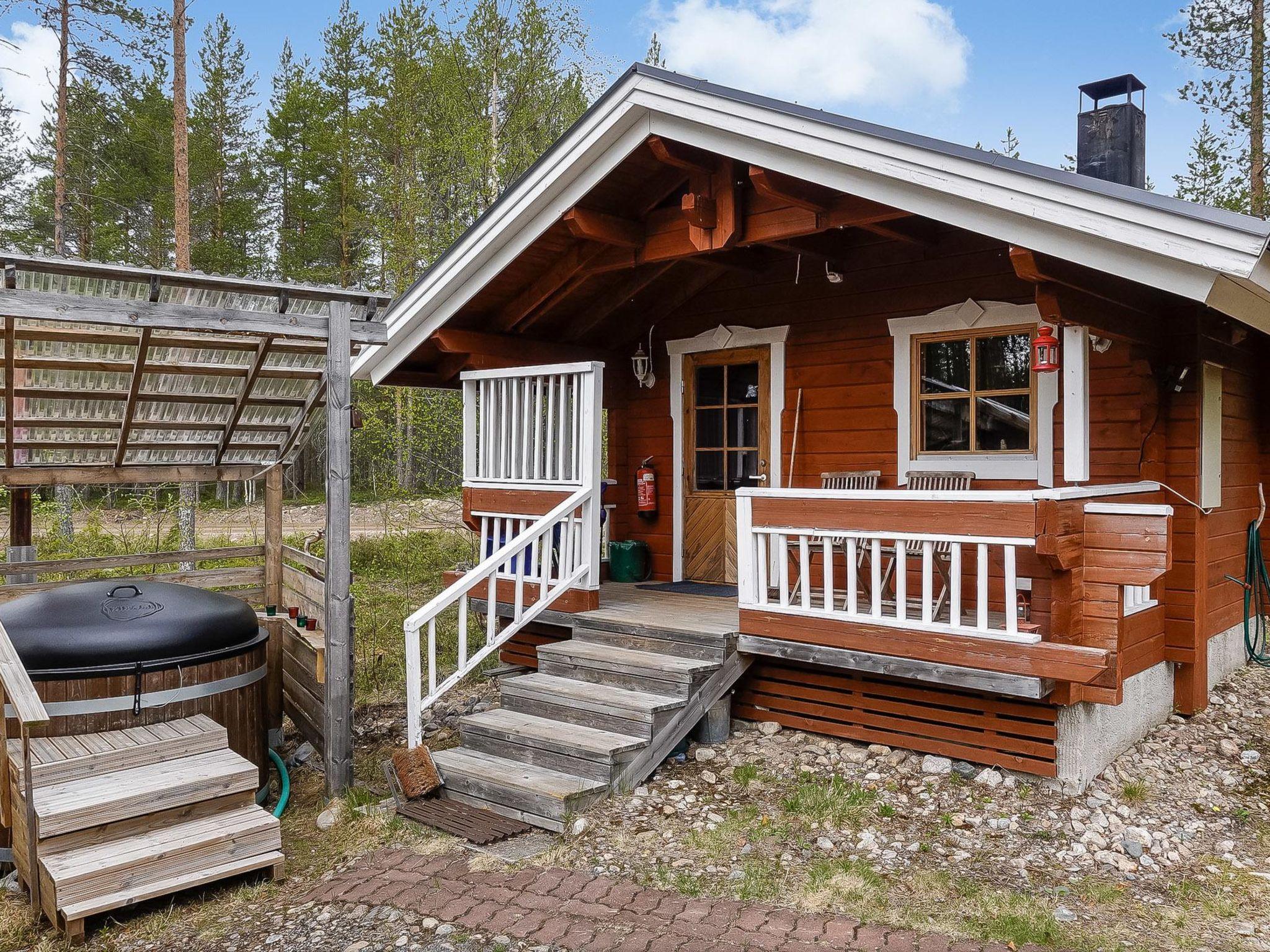 Foto 18 - Casa de 1 habitación en Pudasjärvi con sauna y vistas a la montaña