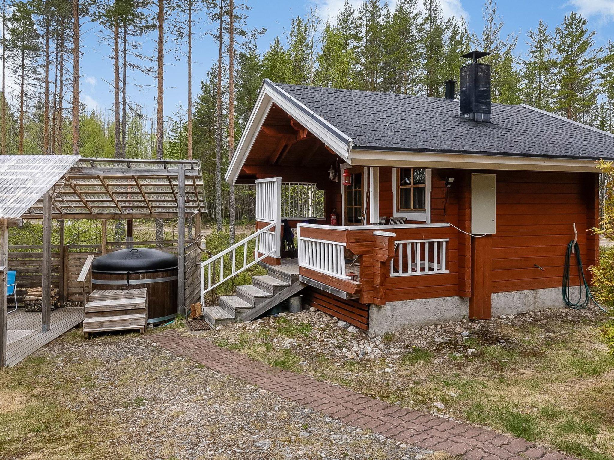 Foto 17 - Haus mit 1 Schlafzimmer in Pudasjärvi mit sauna und blick auf die berge