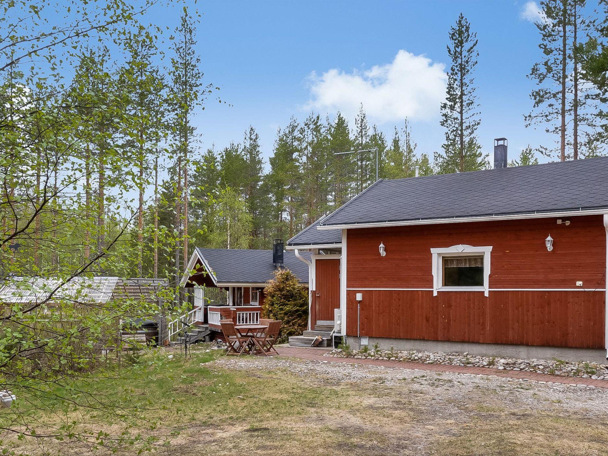 Foto 27 - Haus mit 1 Schlafzimmer in Pudasjärvi mit sauna und blick auf die berge