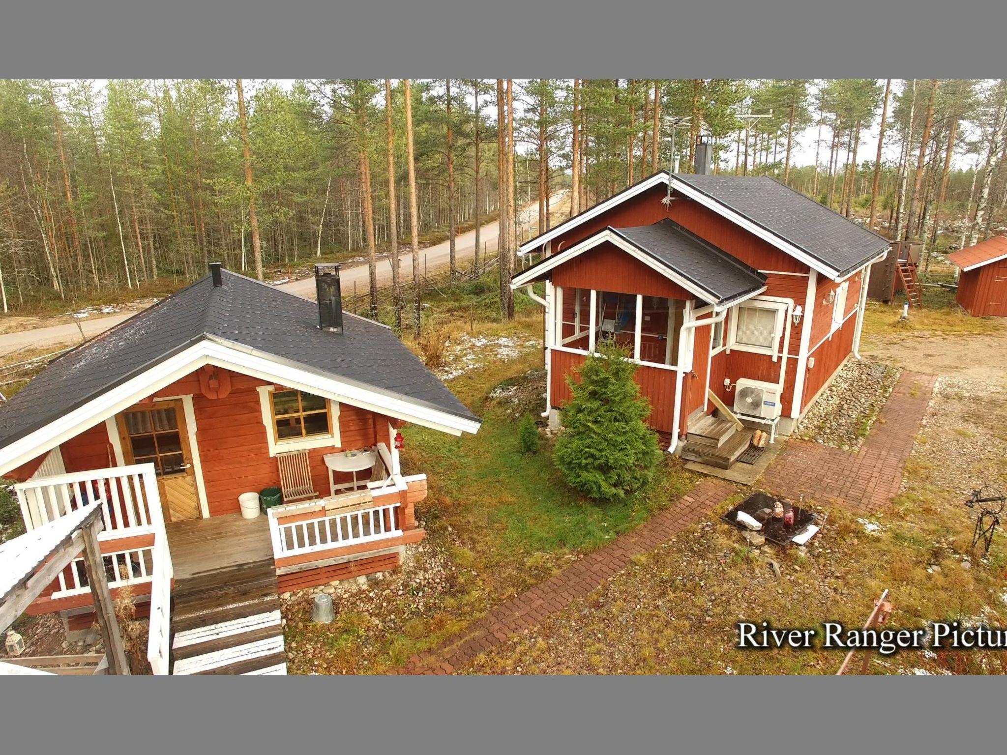 Foto 1 - Haus mit 1 Schlafzimmer in Pudasjärvi mit sauna und blick auf die berge