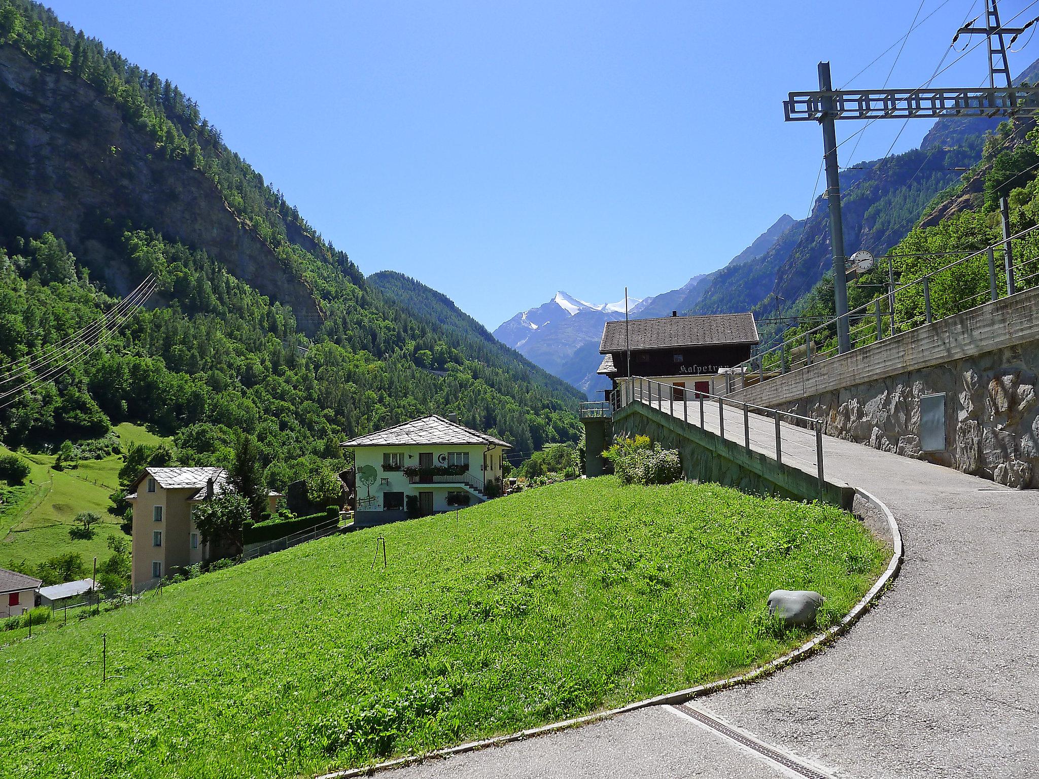 Foto 12 - Appartamento con 2 camere da letto a Embd con giardino e vista sulle montagne