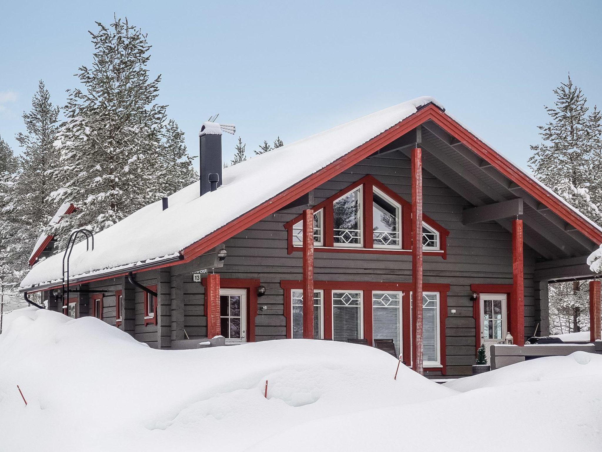 Foto 5 - Haus mit 2 Schlafzimmern in Sodankylä mit sauna und blick auf die berge