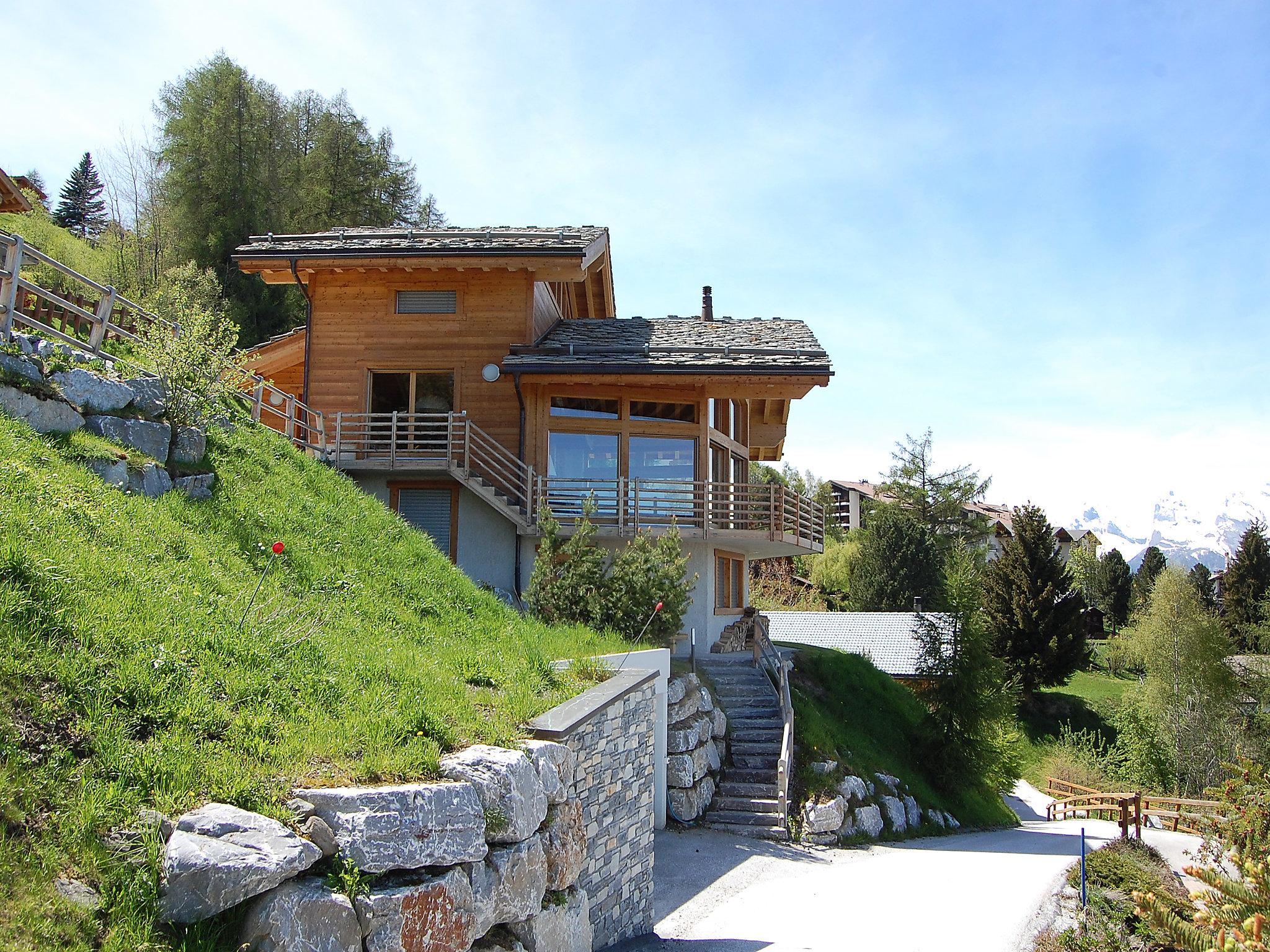 Foto 7 - Casa de 5 habitaciones en Nendaz con jardín y vistas a la montaña