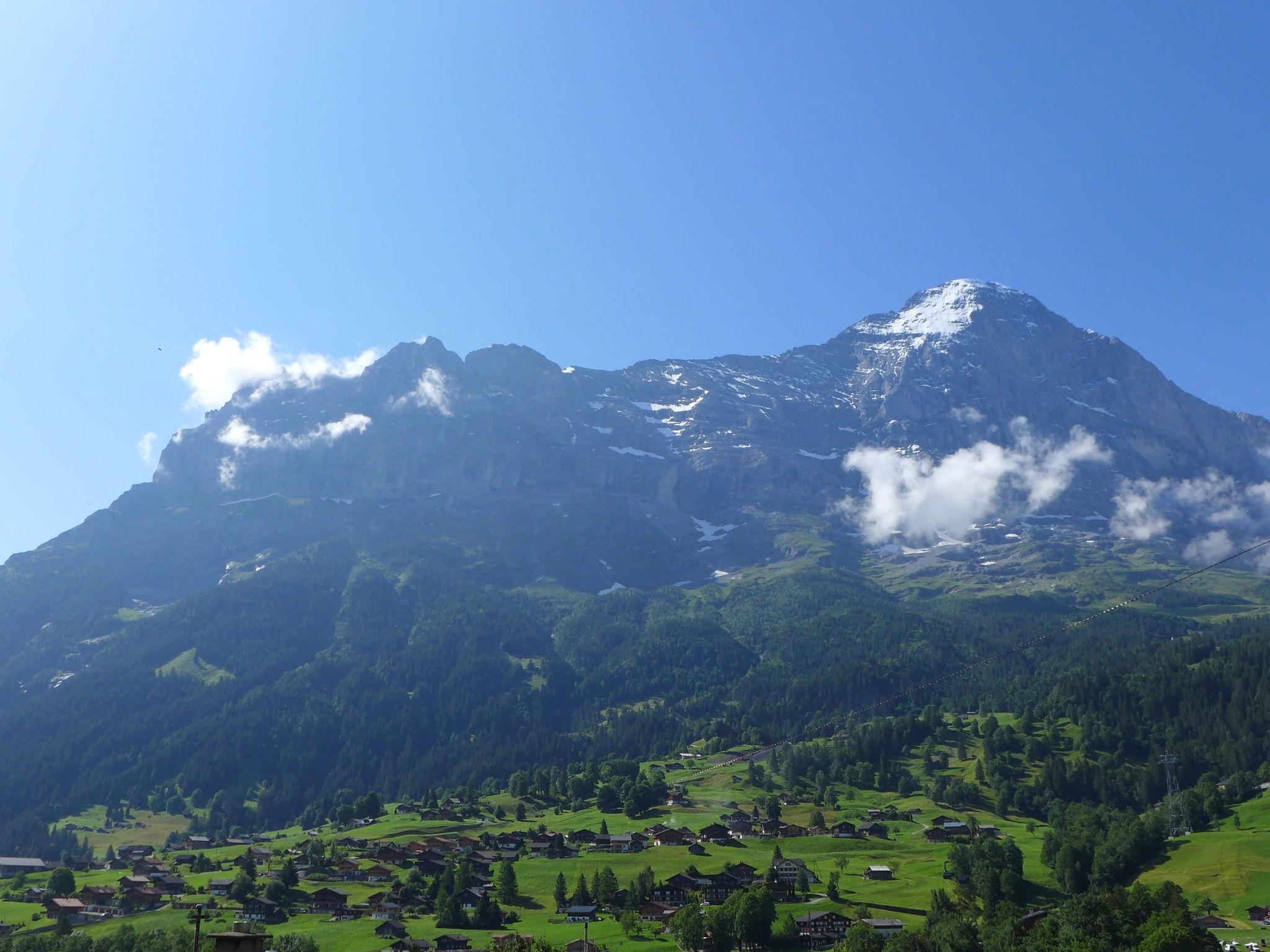 Foto 4 - Apartamento de 1 habitación en Grindelwald con vistas a la montaña