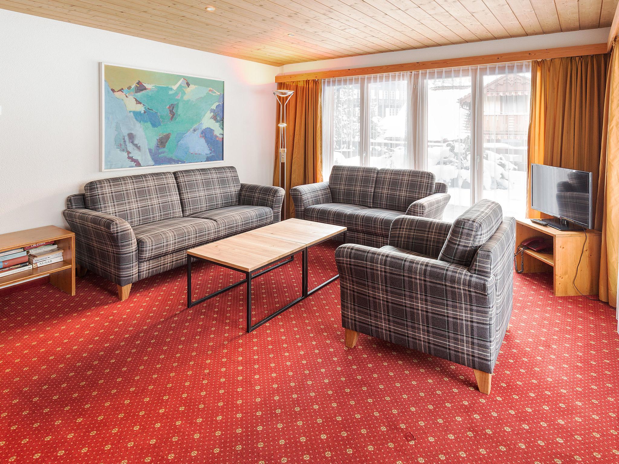 Foto 10 - Apartamento de 2 quartos em Grindelwald com terraço