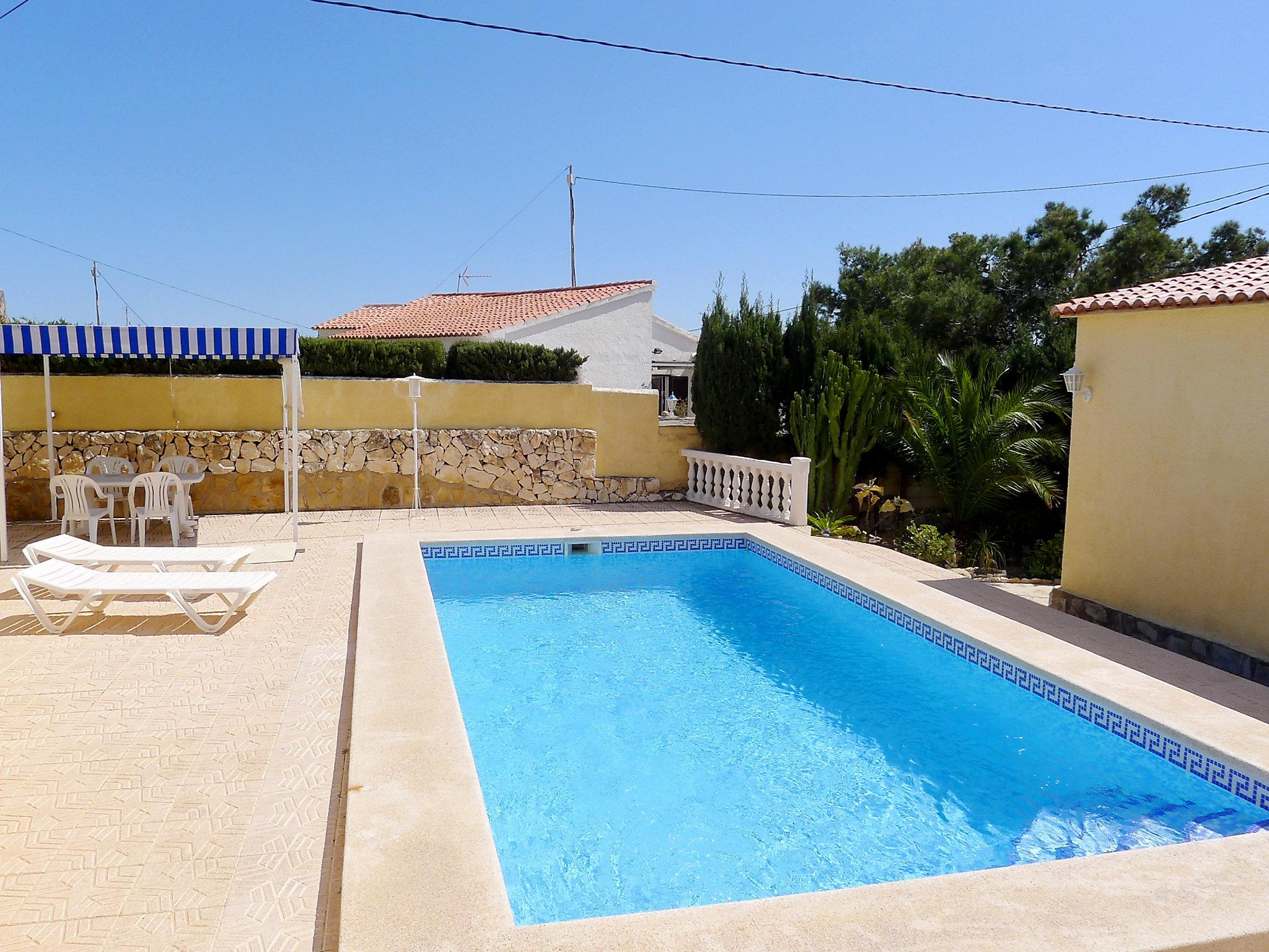 Foto 14 - Casa de 2 habitaciones en Calpe con piscina privada y vistas al mar