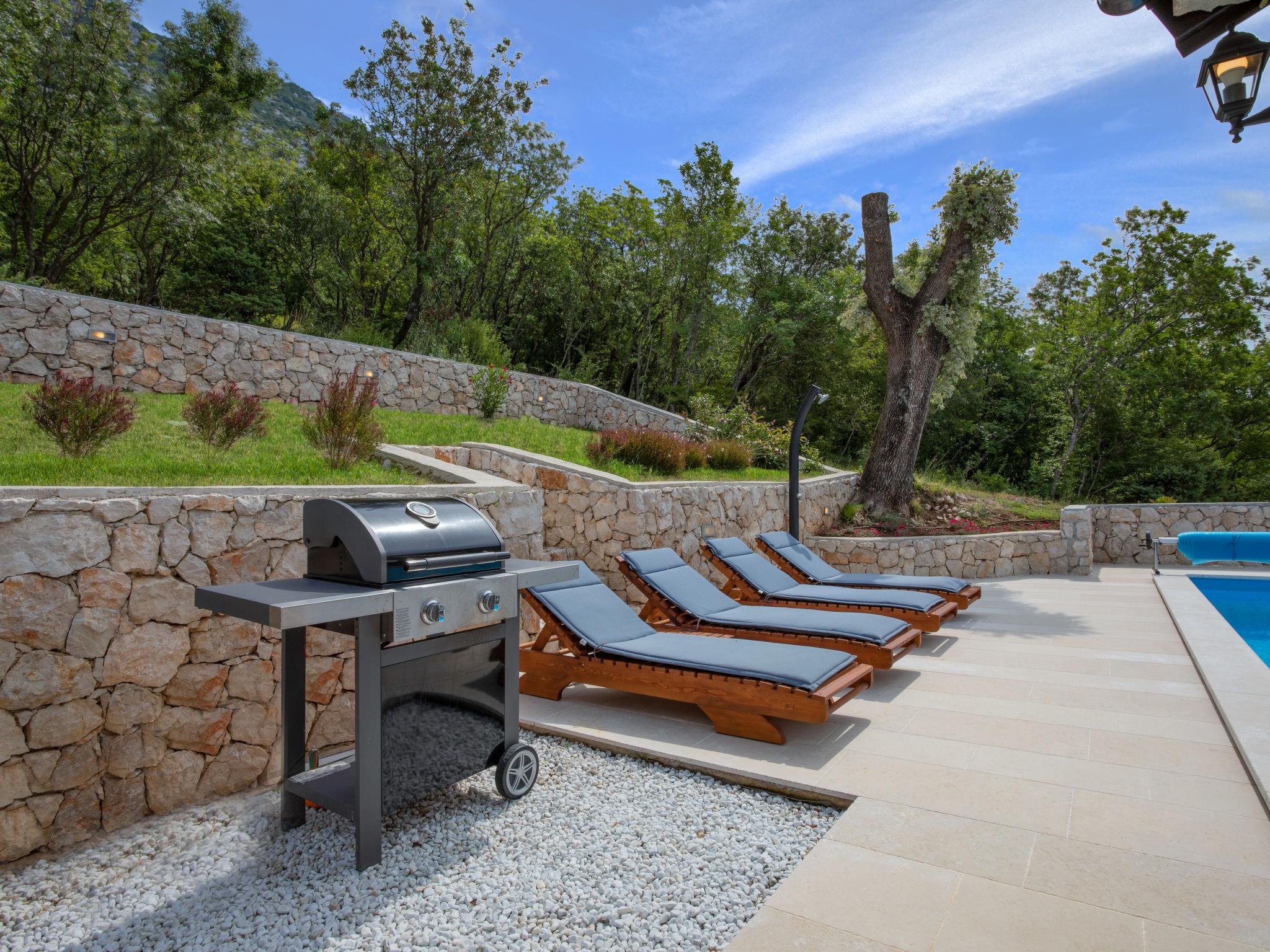 Photo 12 - Maison de 2 chambres à Vinodolska Općina avec piscine privée et jardin