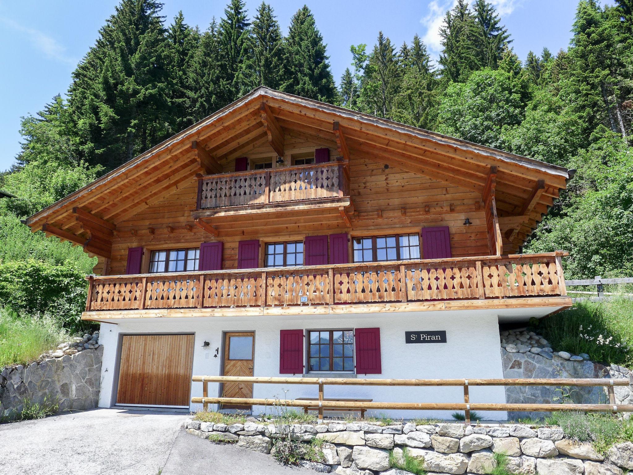 Foto 40 - Casa de 5 quartos em Ollon com terraço e vista para a montanha