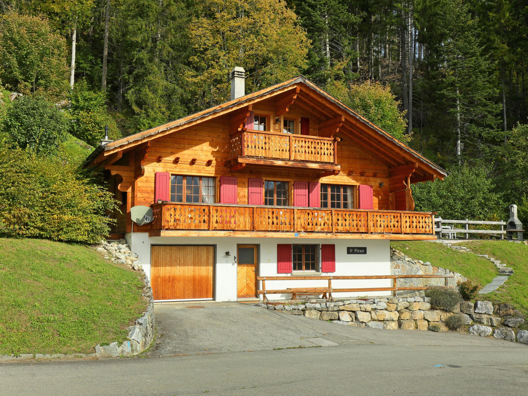 Foto 32 - Casa de 5 quartos em Ollon com terraço e vista para a montanha