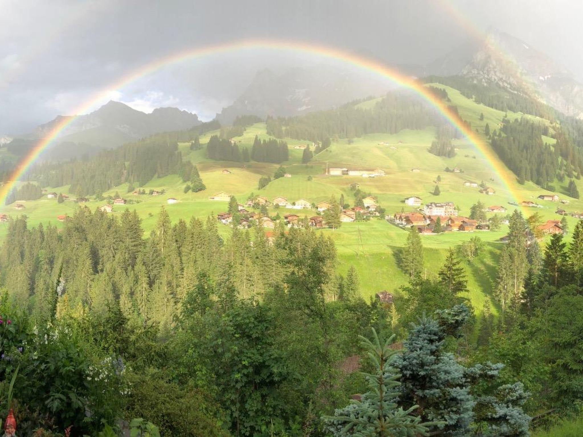 Foto 14 - Apartamento de 2 habitaciones en Adelboden con jardín