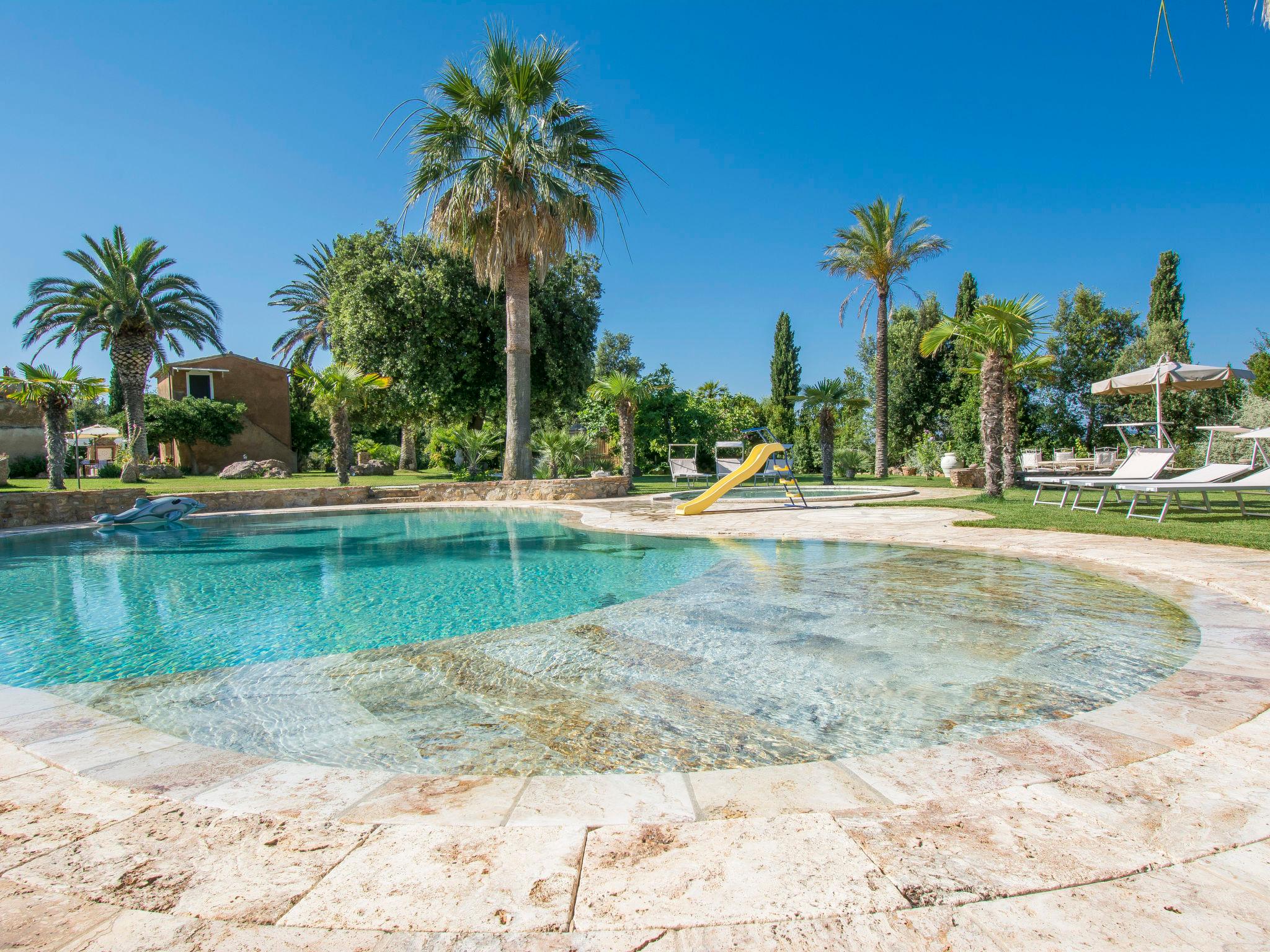 Foto 4 - Casa de 4 habitaciones en Campiglia Marittima con piscina privada y vistas al mar