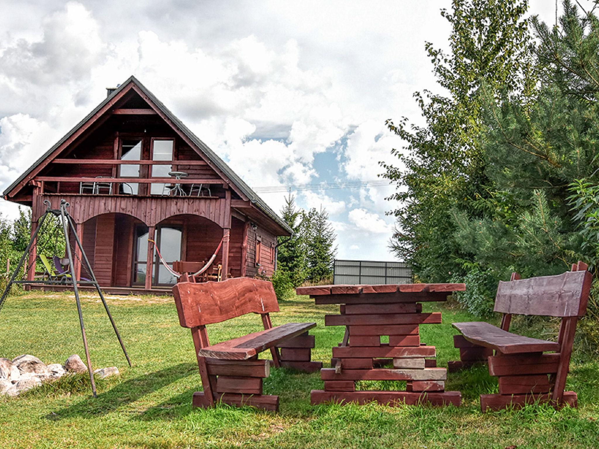 Photo 1 - Maison de 4 chambres à Kurzętnik avec jardin et terrasse