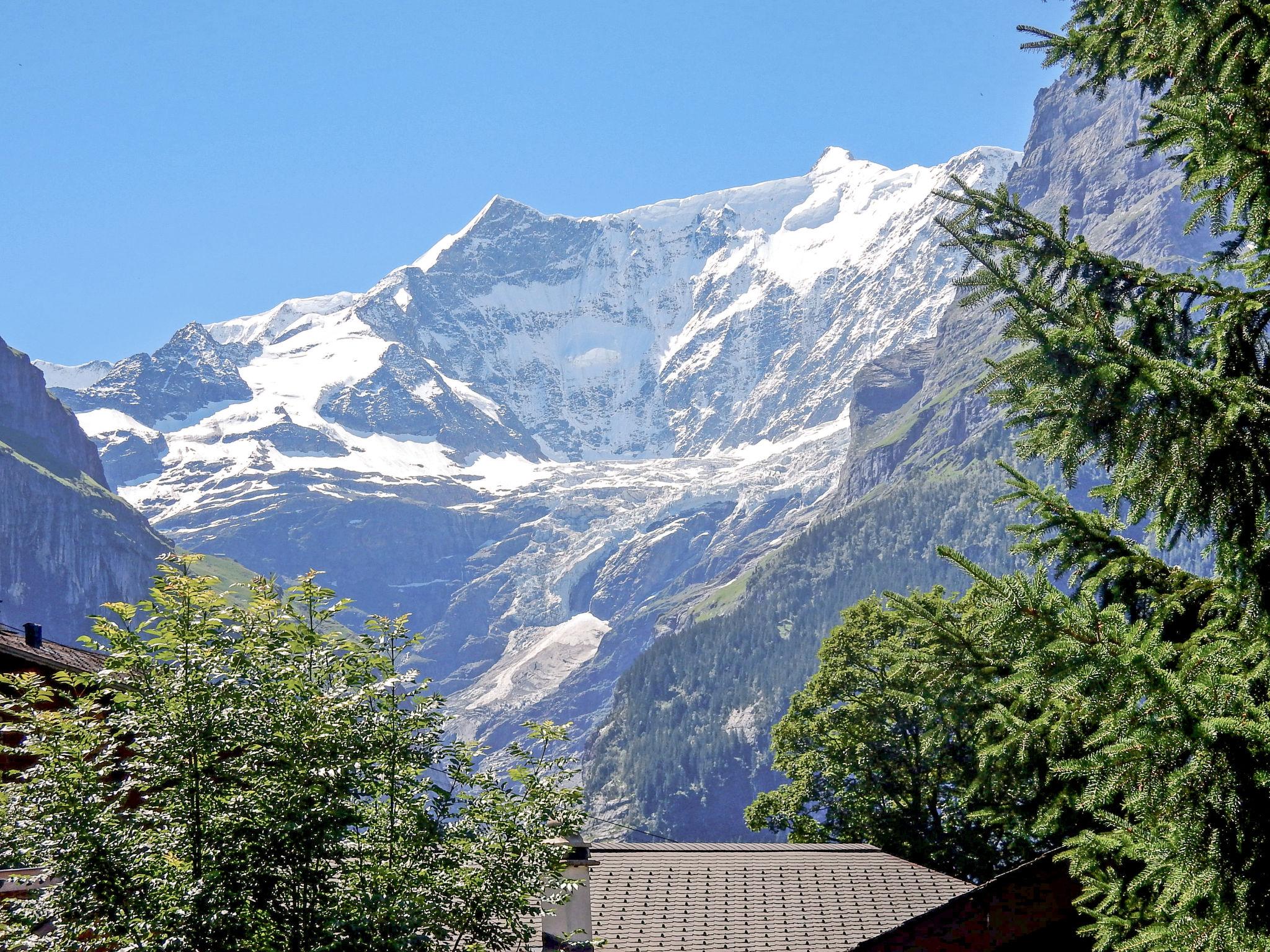 Foto 16 - Appartamento con 2 camere da letto a Grindelwald con vista sulle montagne