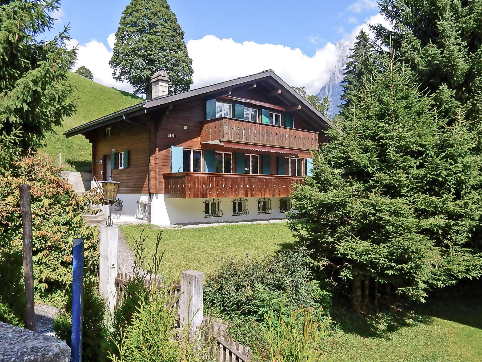 Foto 1 - Appartamento con 2 camere da letto a Grindelwald con vista sulle montagne