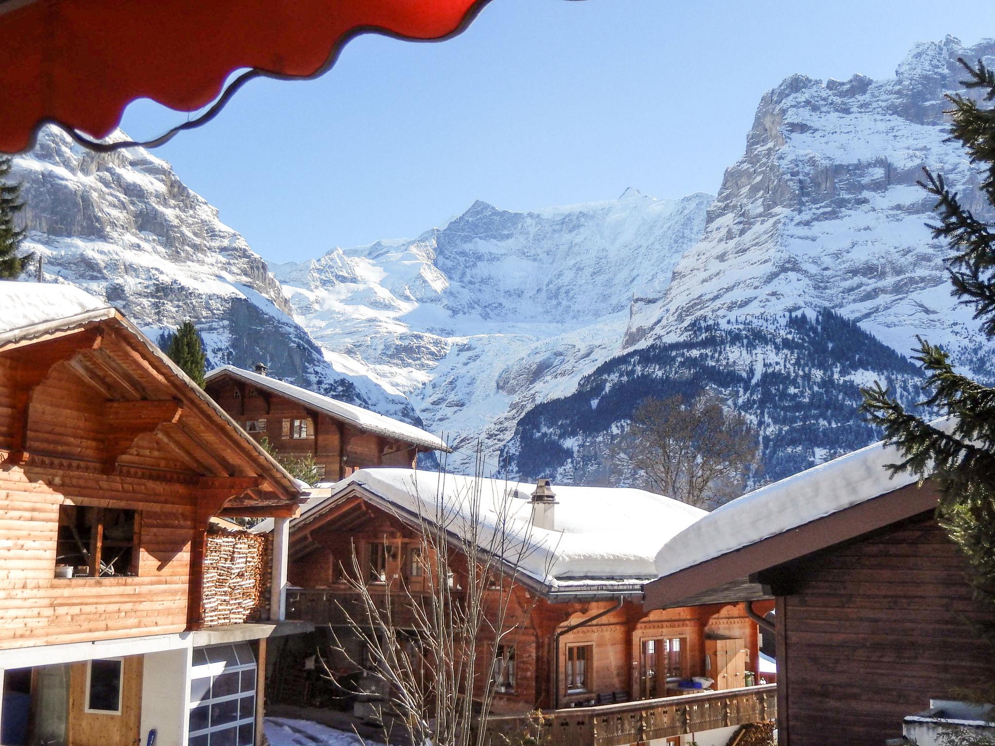 Foto 20 - Appartamento con 2 camere da letto a Grindelwald con vista sulle montagne
