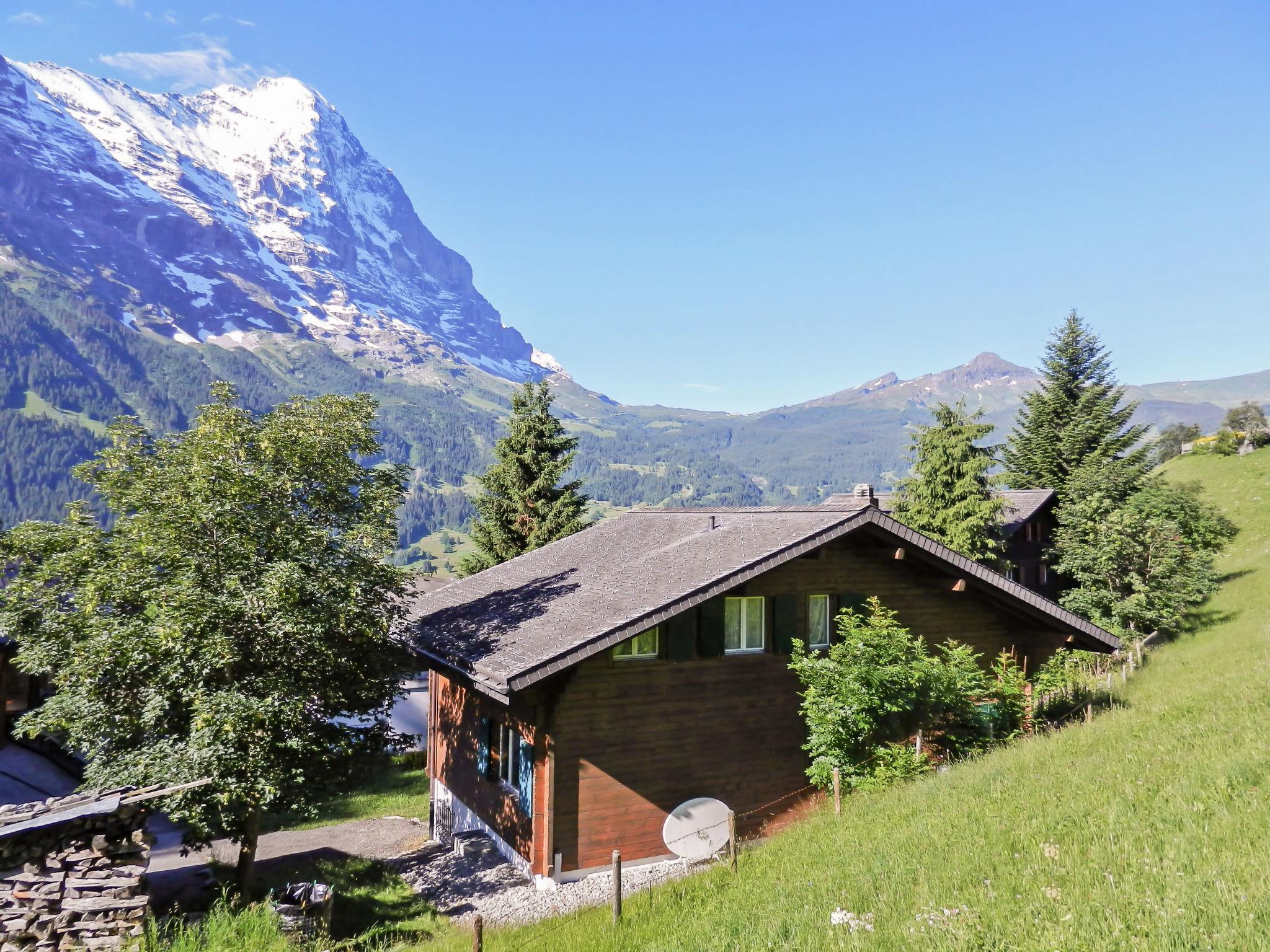 Foto 5 - Apartment mit 2 Schlafzimmern in Grindelwald mit blick auf die berge