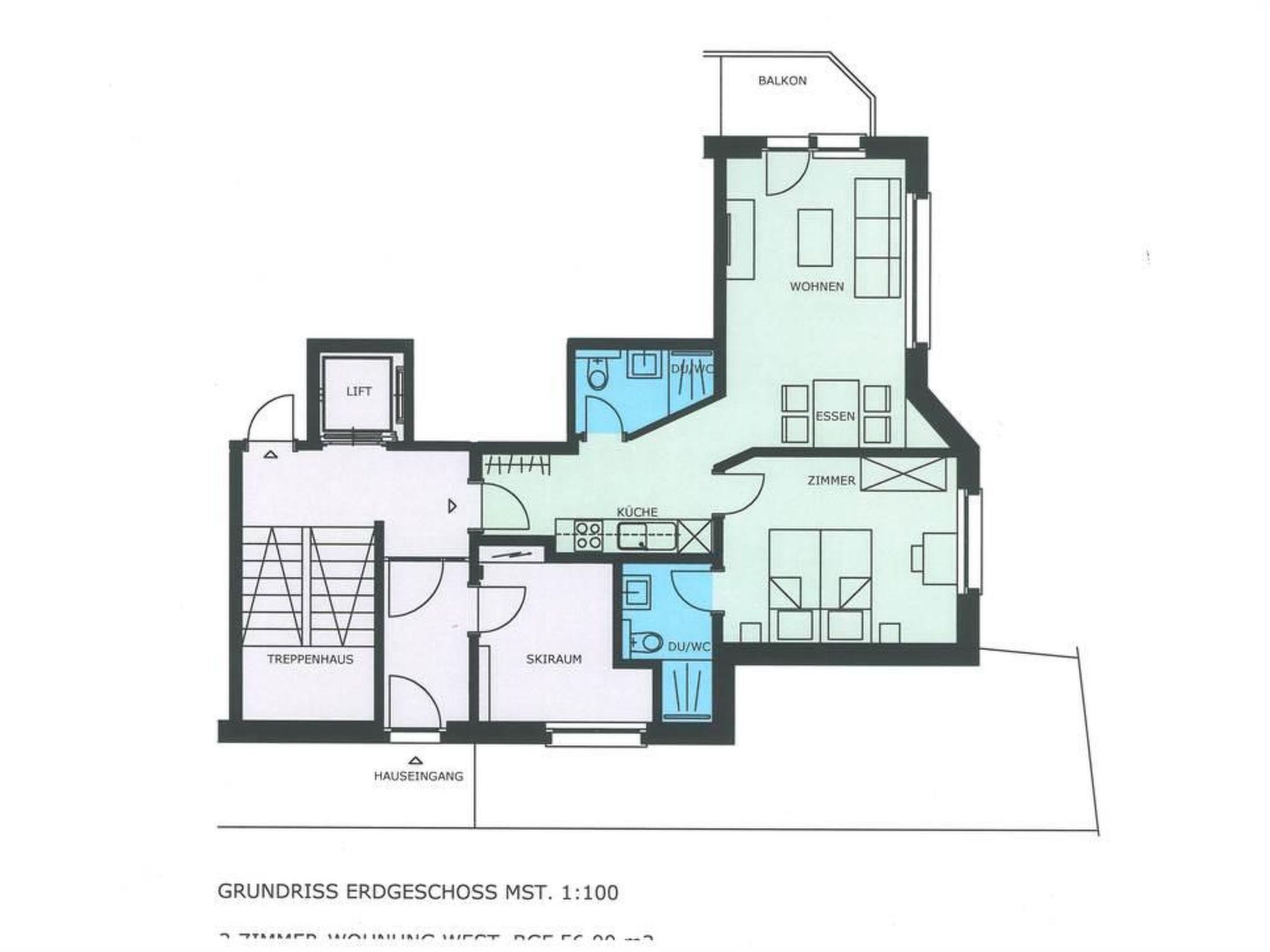 Foto 37 - Apartamento de 1 habitación en Saas-Almagell con sauna y bañera de hidromasaje