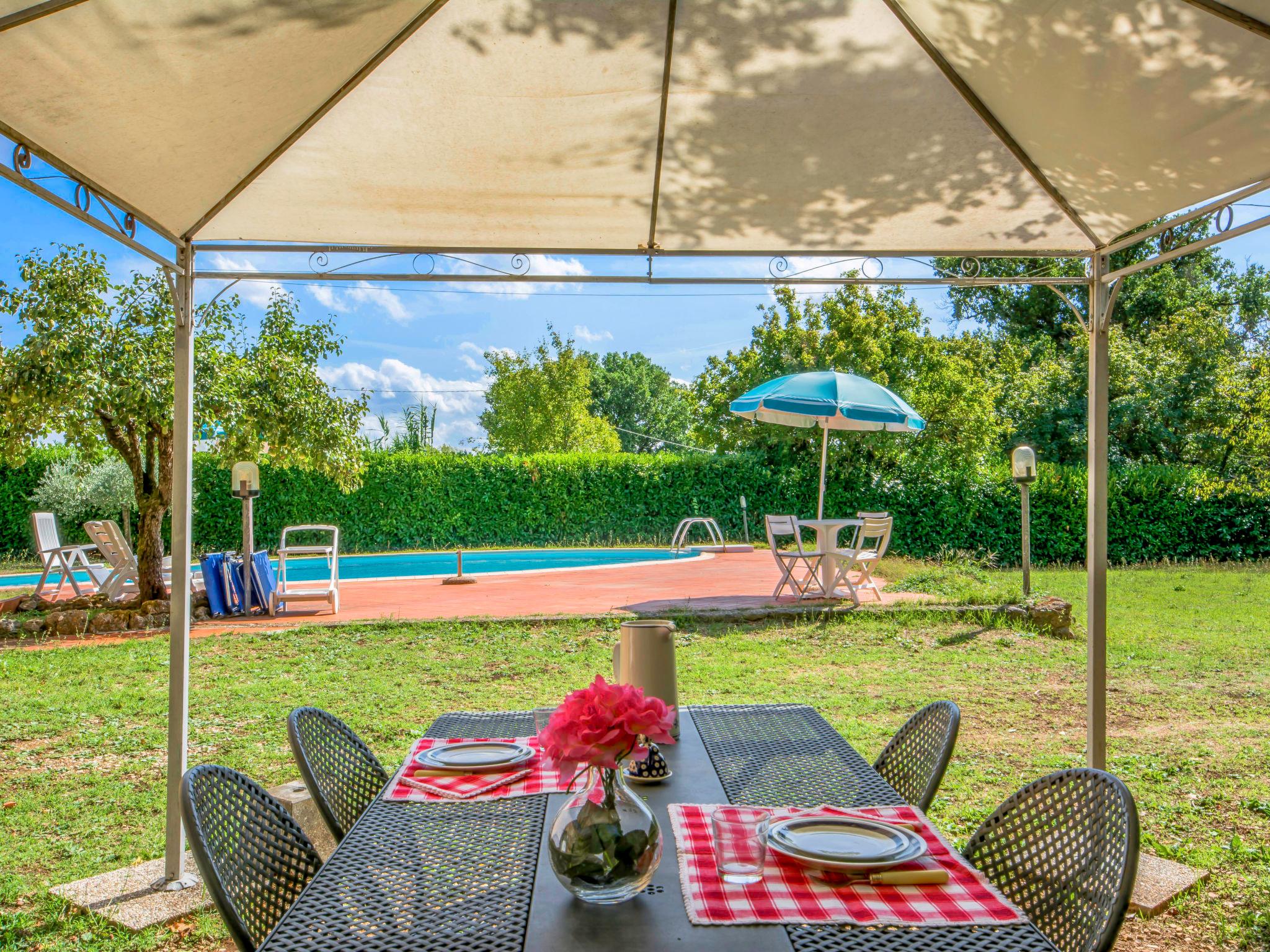 Photo 3 - Maison de 2 chambres à Sovicille avec piscine privée et jardin