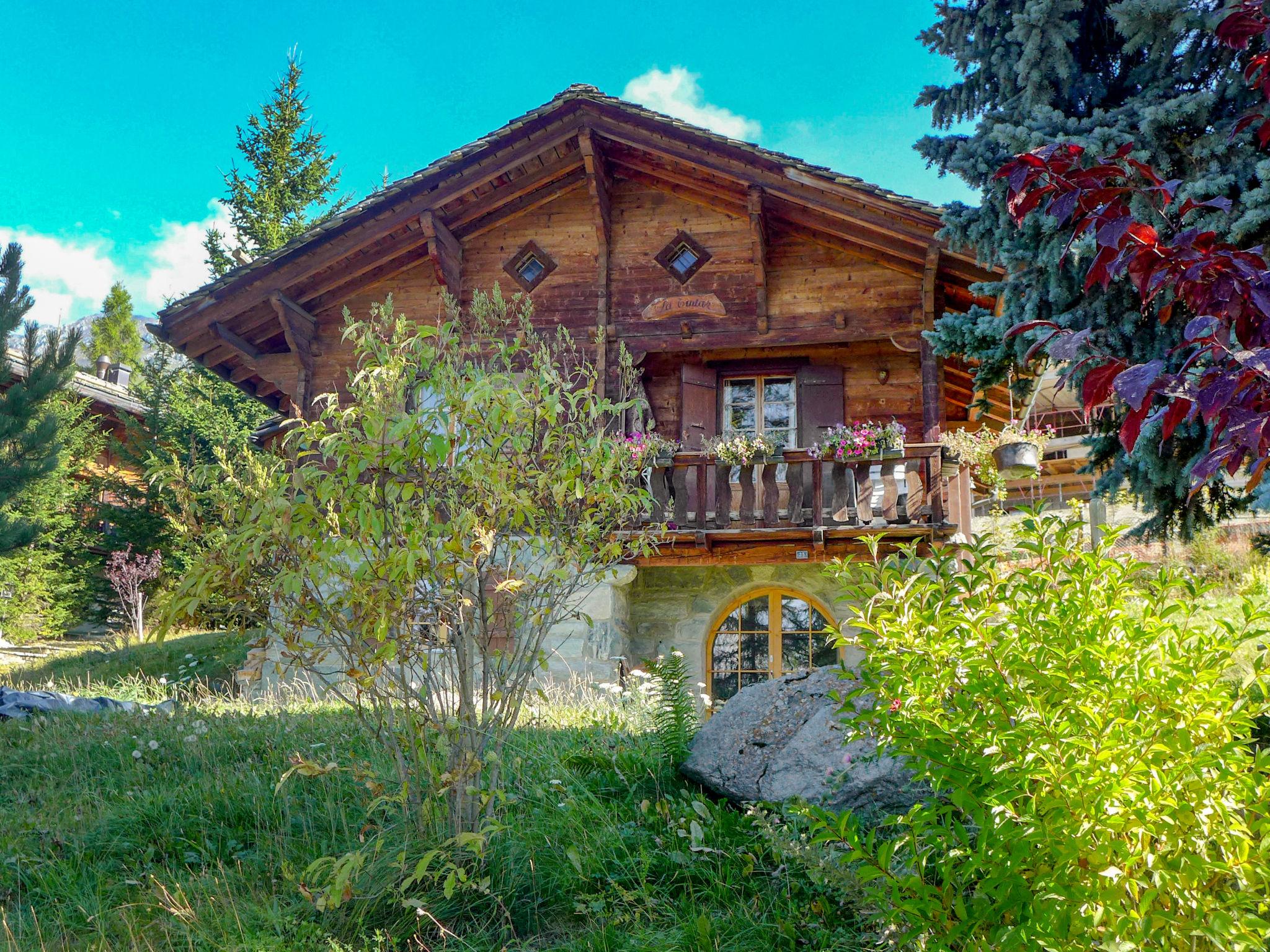 Foto 15 - Haus mit 3 Schlafzimmern in Val de Bagnes mit garten und blick auf die berge