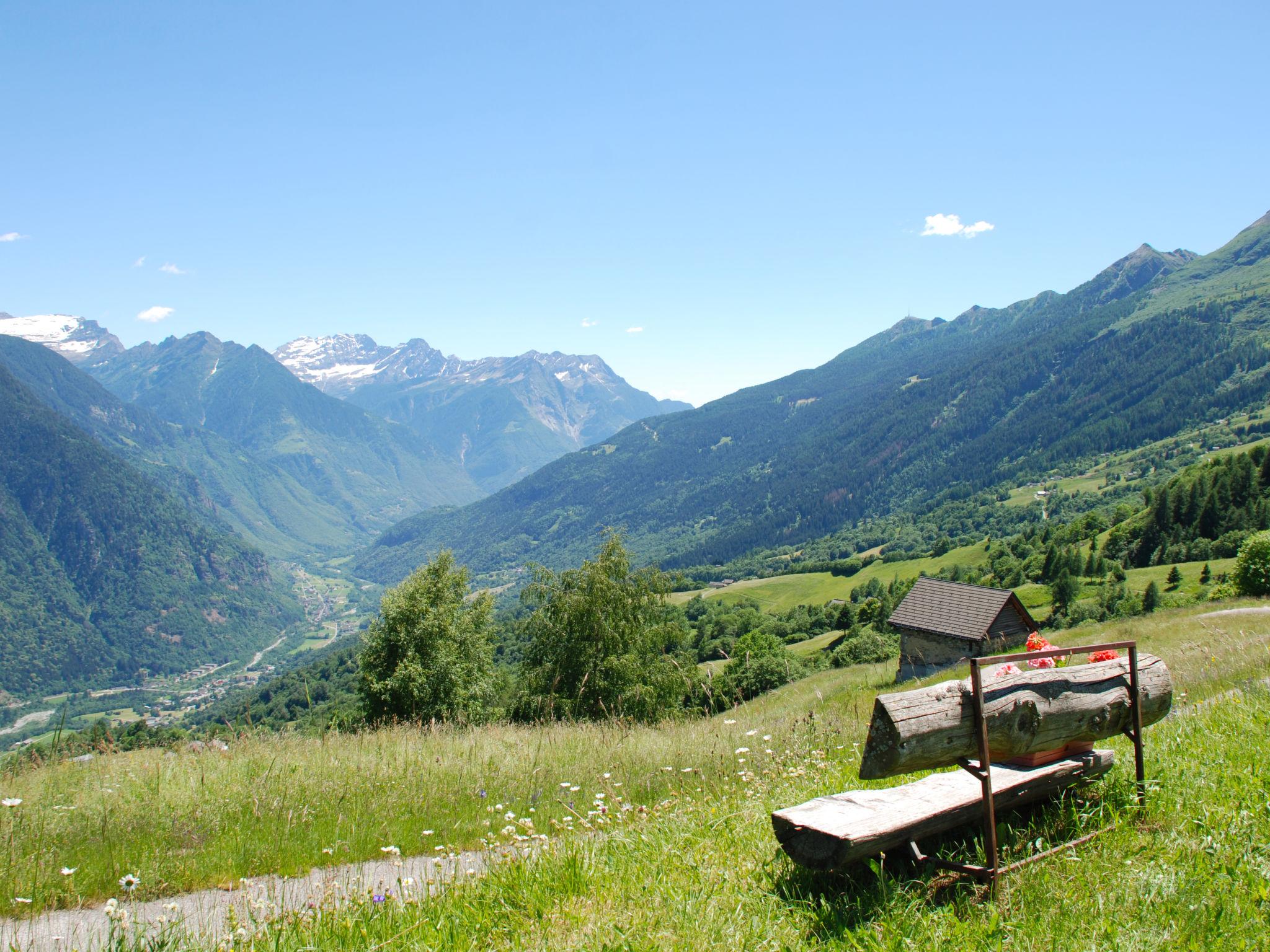 Foto 5 - Haus mit 1 Schlafzimmer in Acquarossa mit terrasse und blick auf die berge