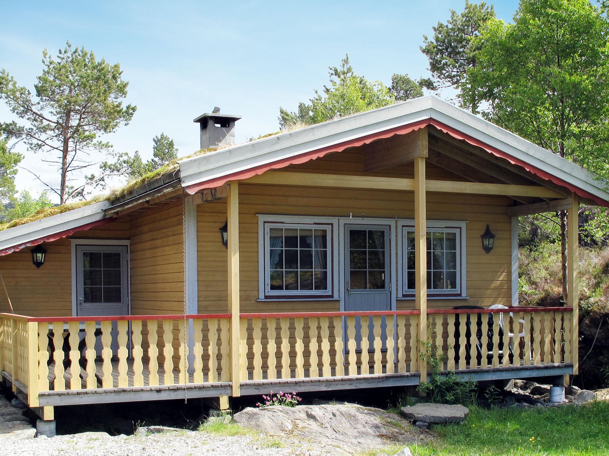 Photo 1 - Maison de 2 chambres à Dale avec jardin et terrasse