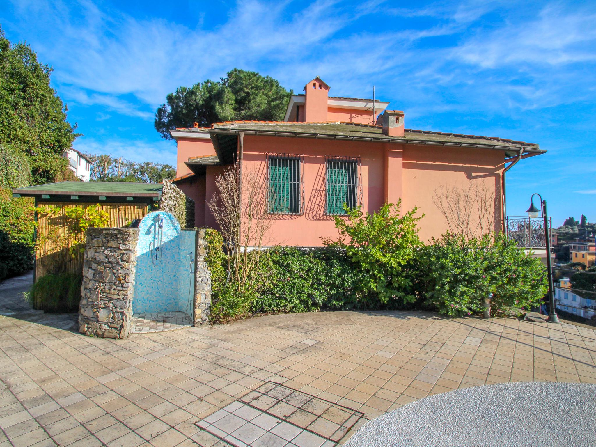 Foto 40 - Casa de 4 habitaciones en Rapallo con piscina privada y vistas al mar