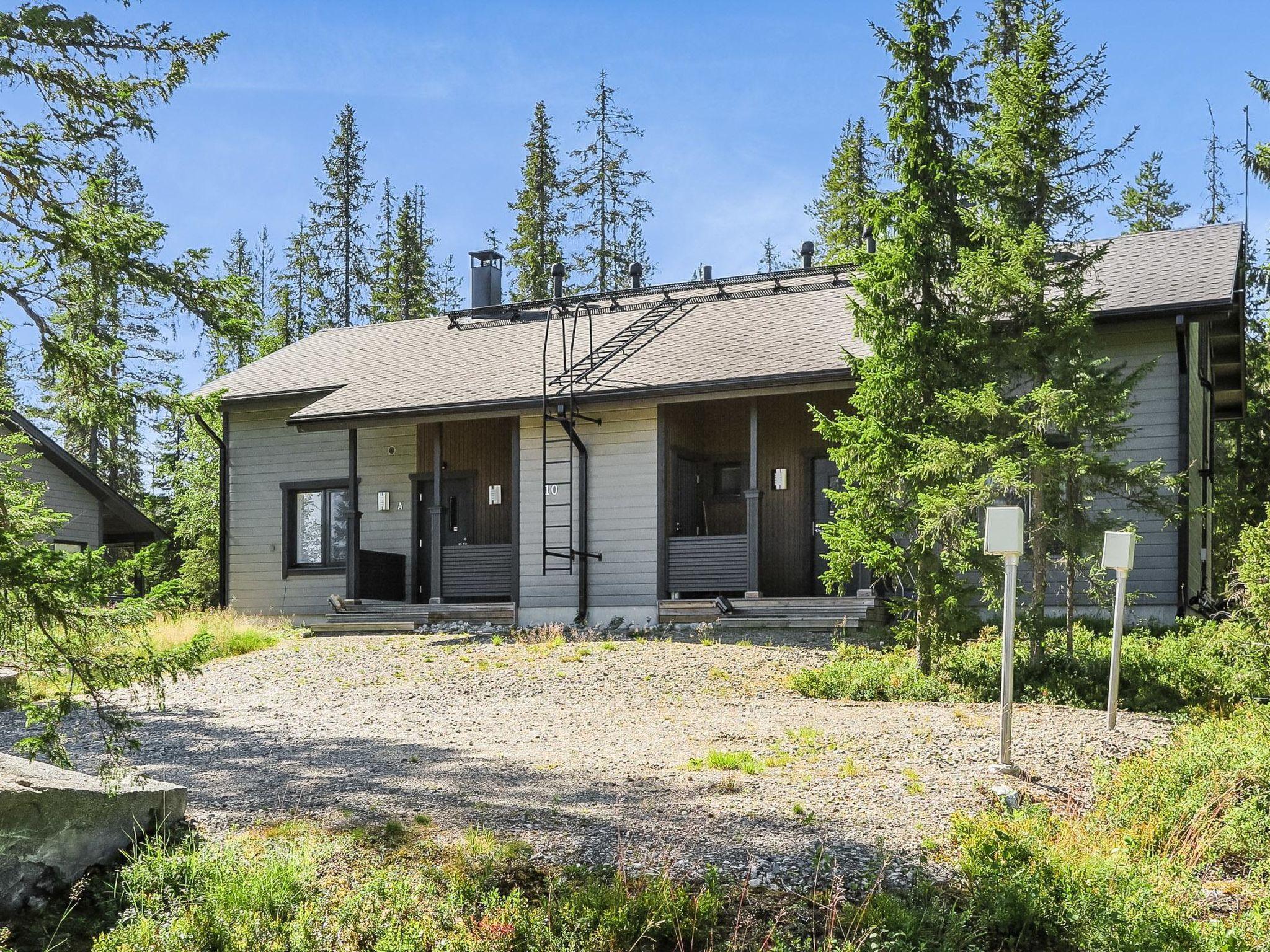 Foto 1 - Haus mit 1 Schlafzimmer in Pudasjärvi mit sauna und blick auf die berge