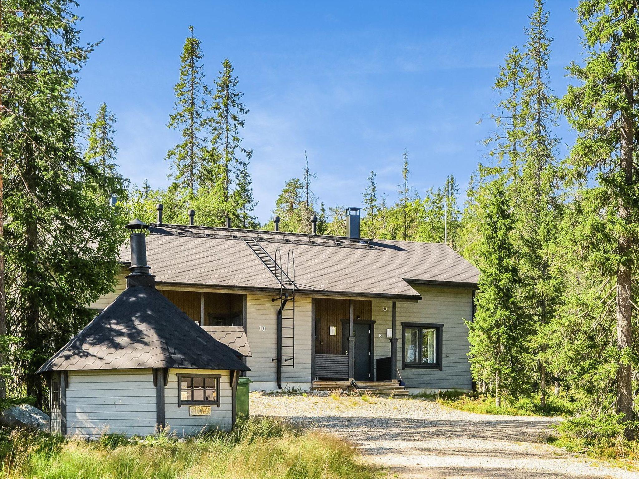 Foto 1 - Haus mit 1 Schlafzimmer in Pudasjärvi mit sauna und blick auf die berge