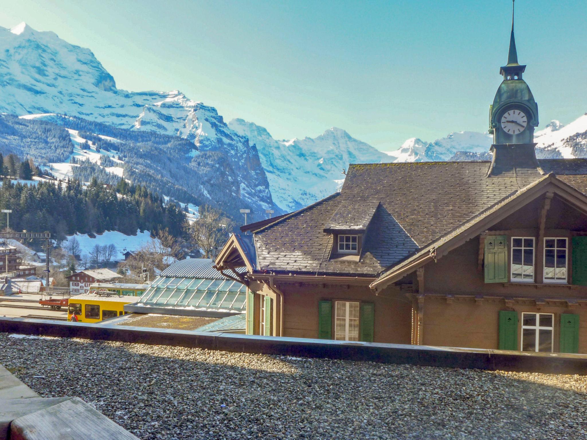 Foto 19 - Apartamento de 2 quartos em Lauterbrunnen com vista para a montanha