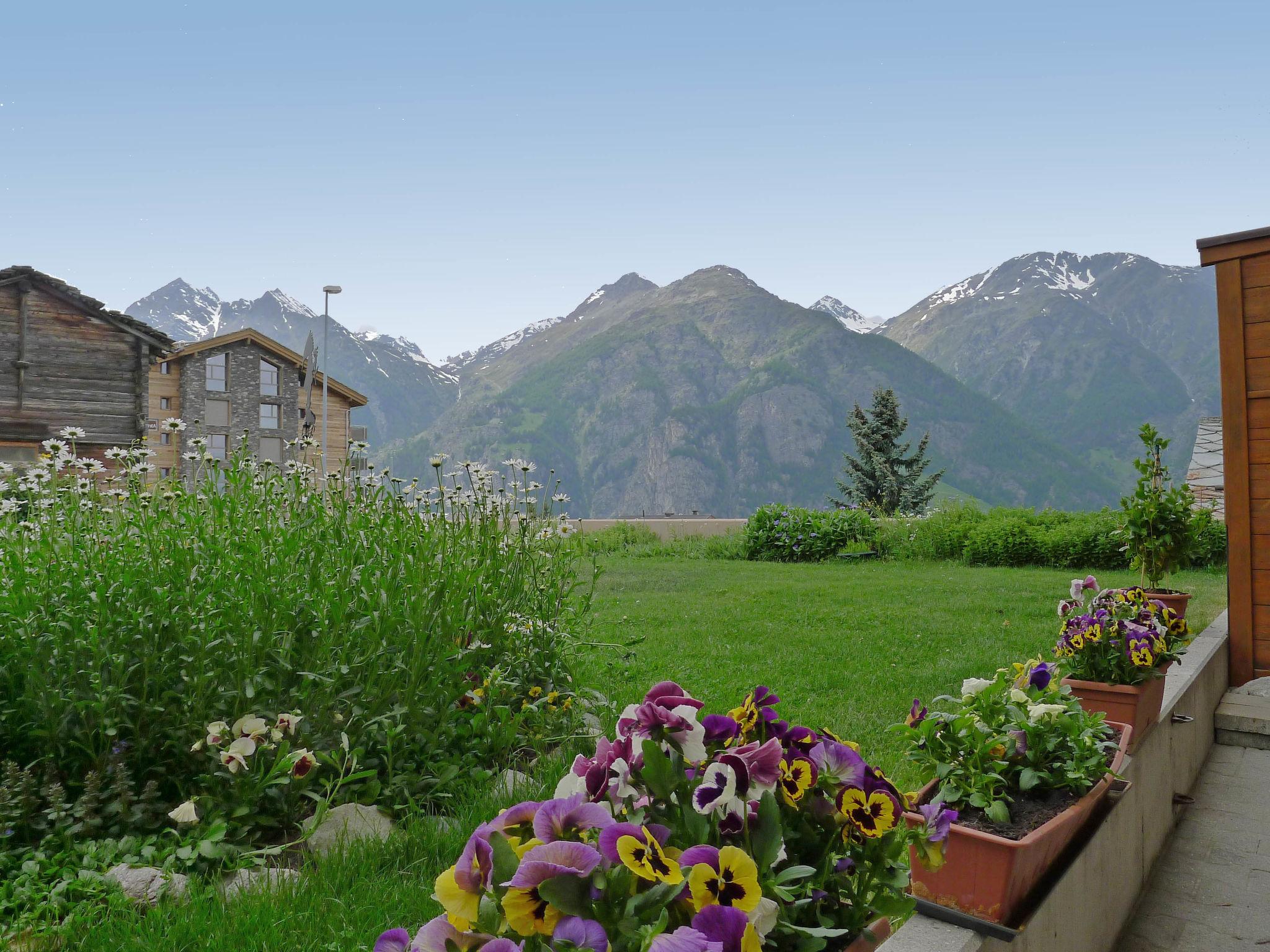 Foto 14 - Apartamento de 1 habitación en Grächen con terraza y vistas a la montaña