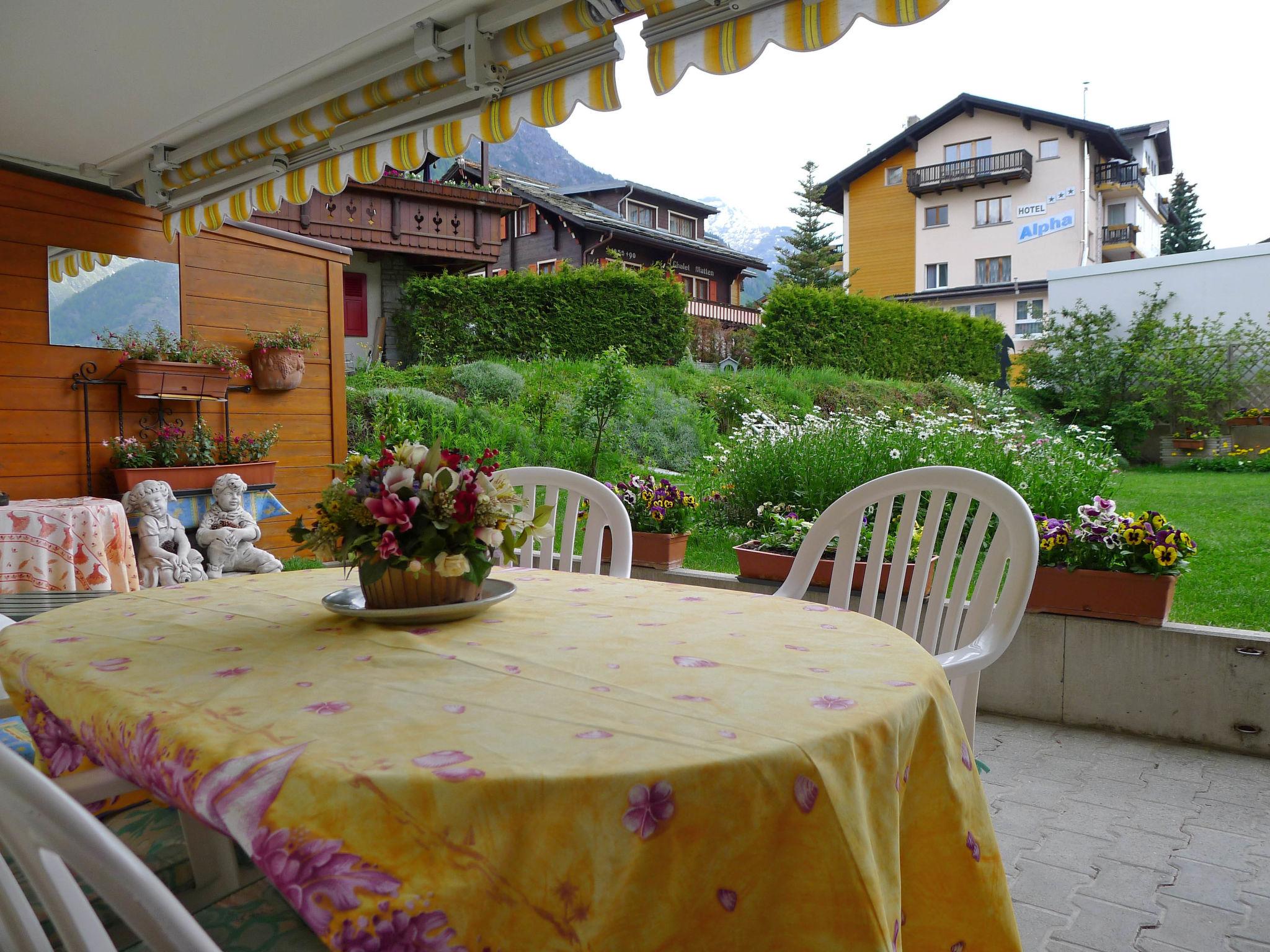 Photo 6 - 1 bedroom Apartment in Grächen with terrace and mountain view